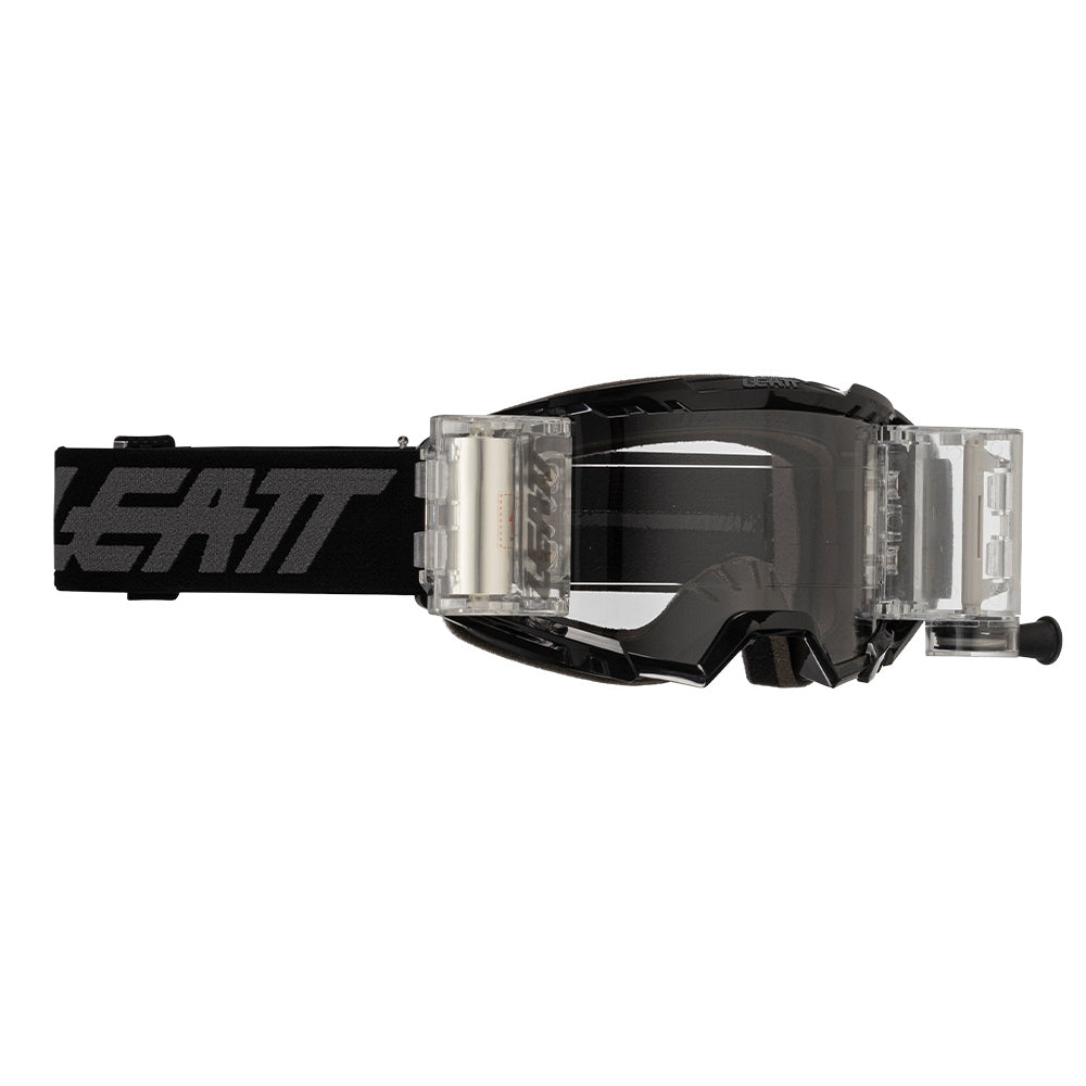 Leatt Vizion 3.5 Roll-Off Goggle Stealth - Clear Lens