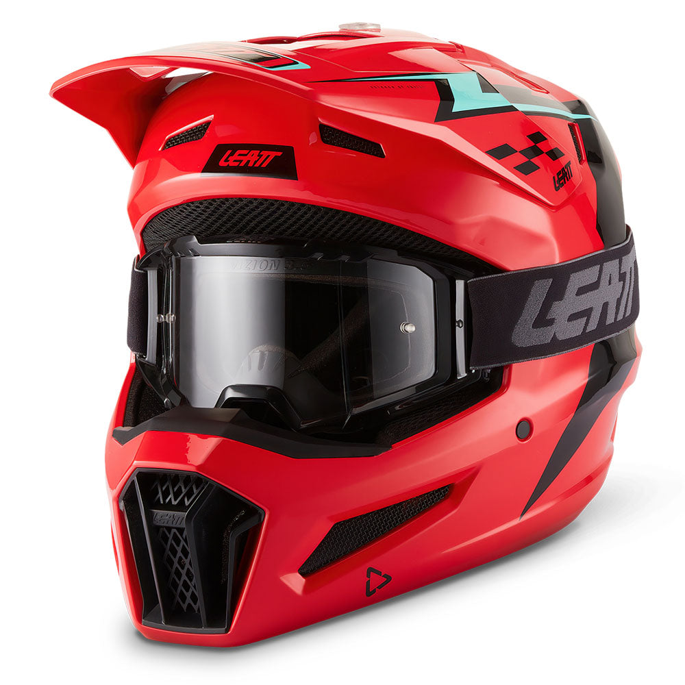 Leatt Moto 3.5 V27 MX Helmet Red
