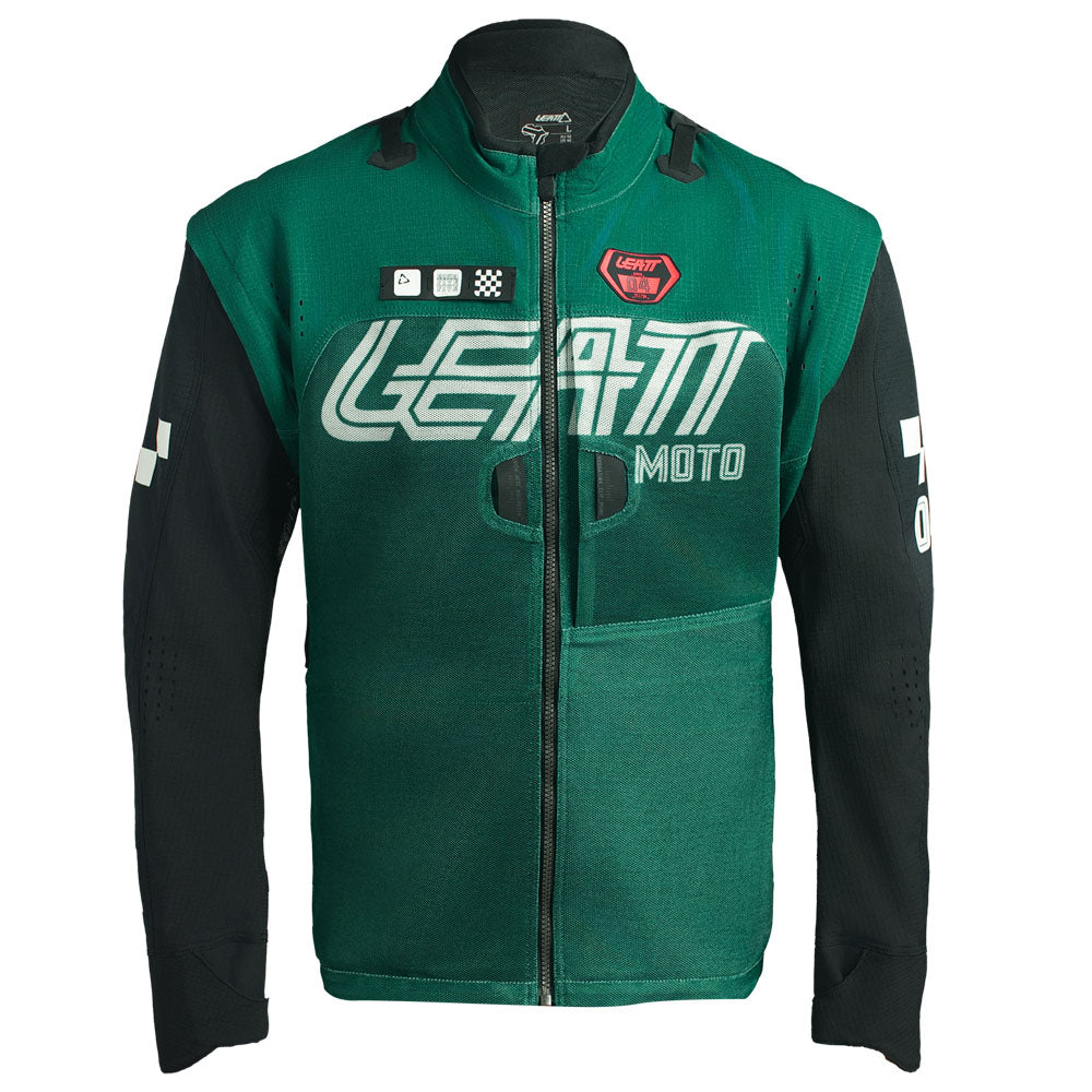 Leatt Moto 4.5 Enduro Jacket 2027 X-Flow Speed Jade Green