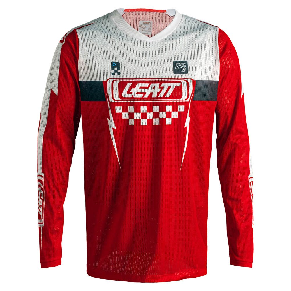 Leatt Moto 4.5 X-Flow MX Jersey 2027 Speed Red