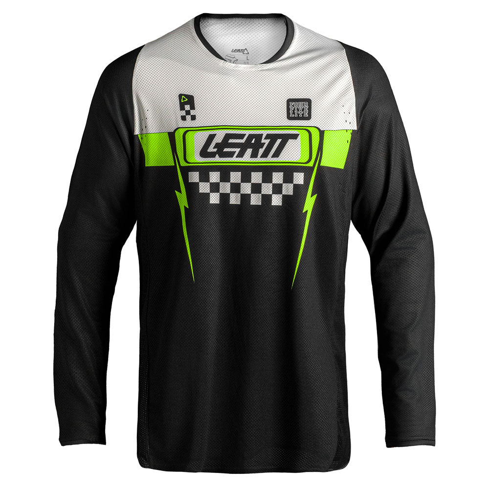 Leatt Moto 4.5 Lite MX Jersey 2027 Speed Black