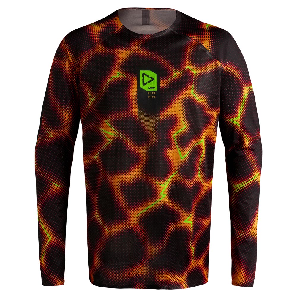 Leatt Moto 5.5 Ultraweld MX Jersey 2027 Fire Orange