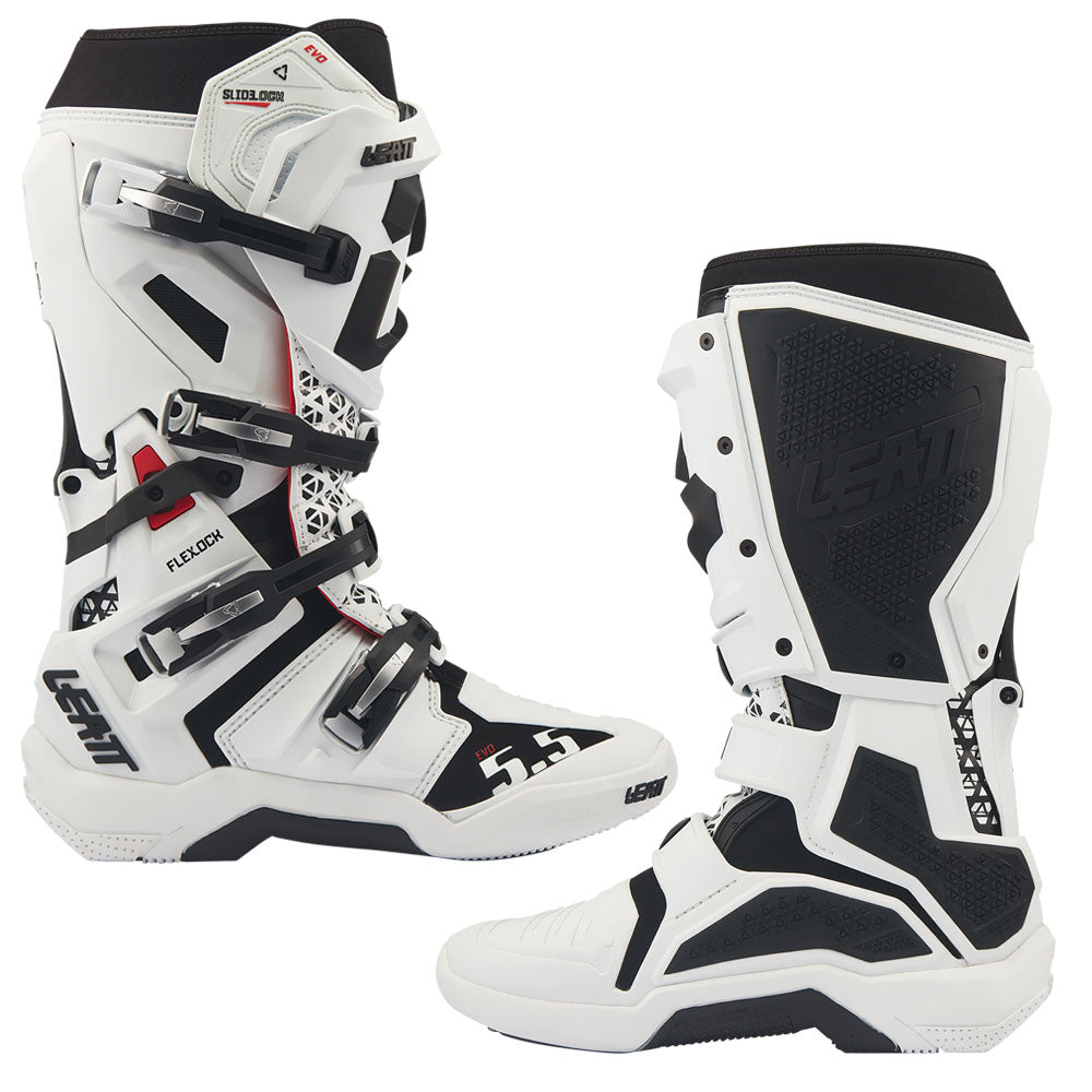 Leatt Moto 5.5 Flexlock Evo MX Boot 2027 White