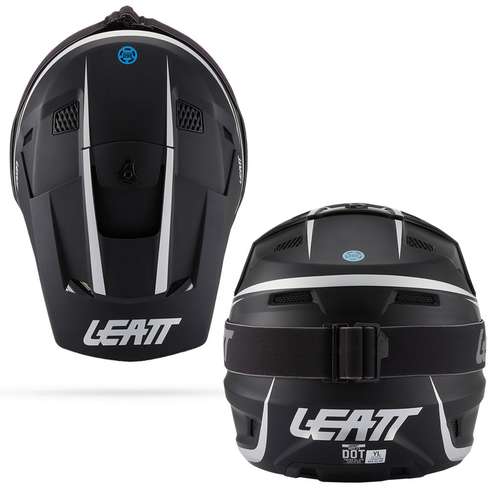 Leatt Moto 3.5 V27 MX Helmet Black