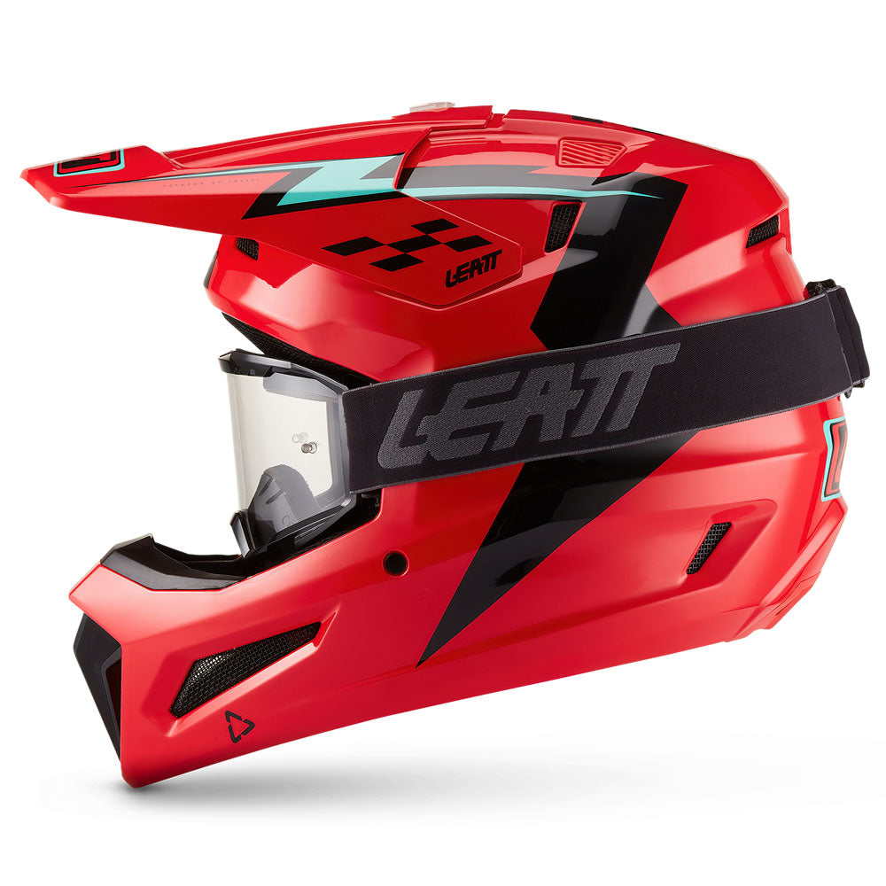 Leatt Moto 3.5 V27 MX Helmet Red