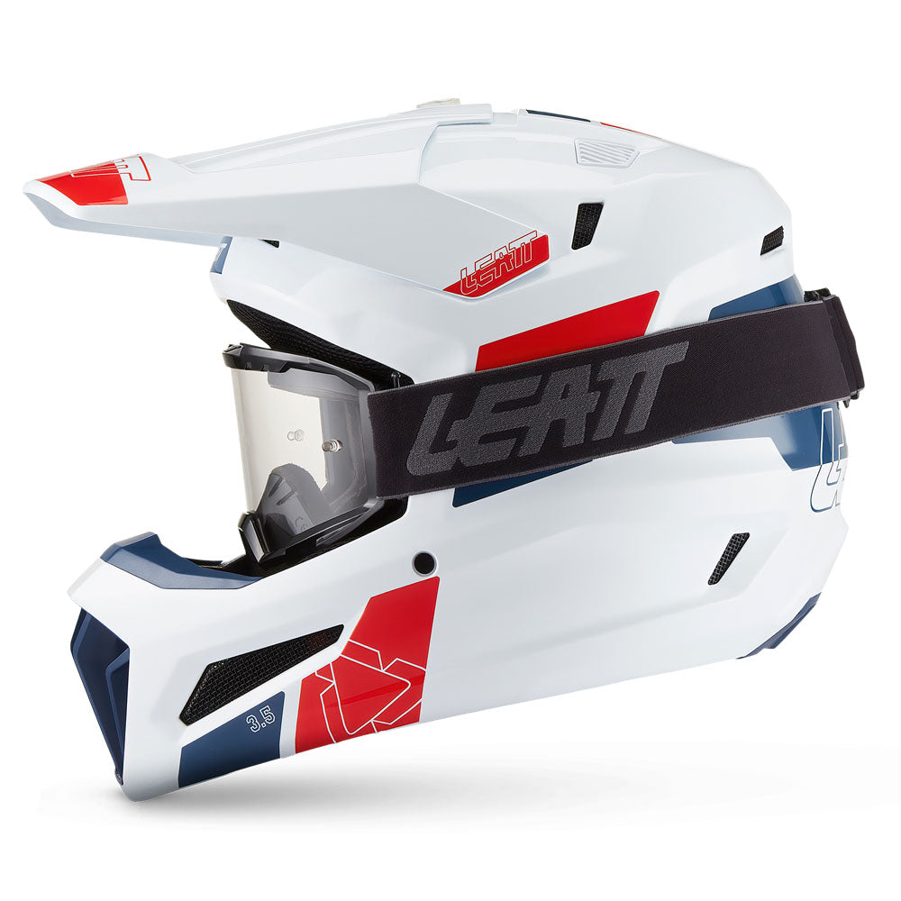 Leatt Moto 3.5 V27 MX Helmet White