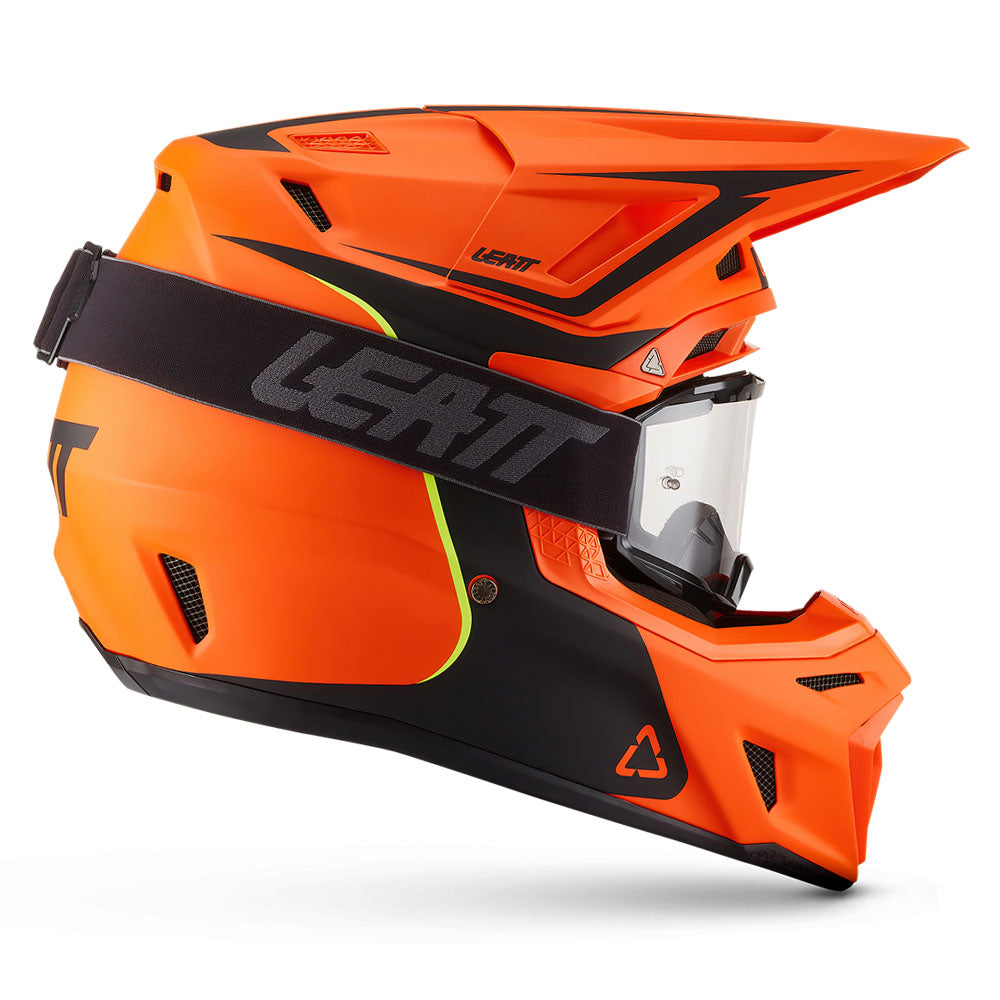 Leatt Moto 8.5 V27 MX Helmet Fire Orange