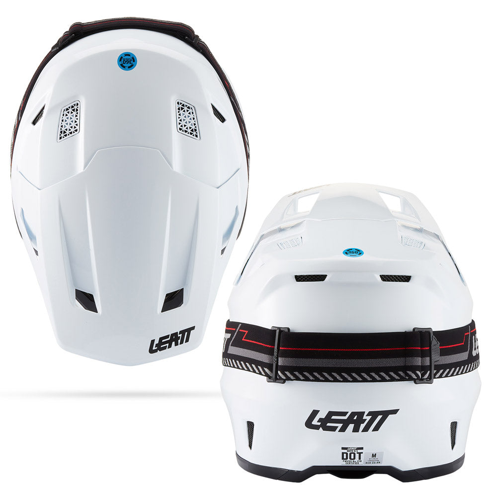 Leatt Moto 8.5 V27 MX Helmet White