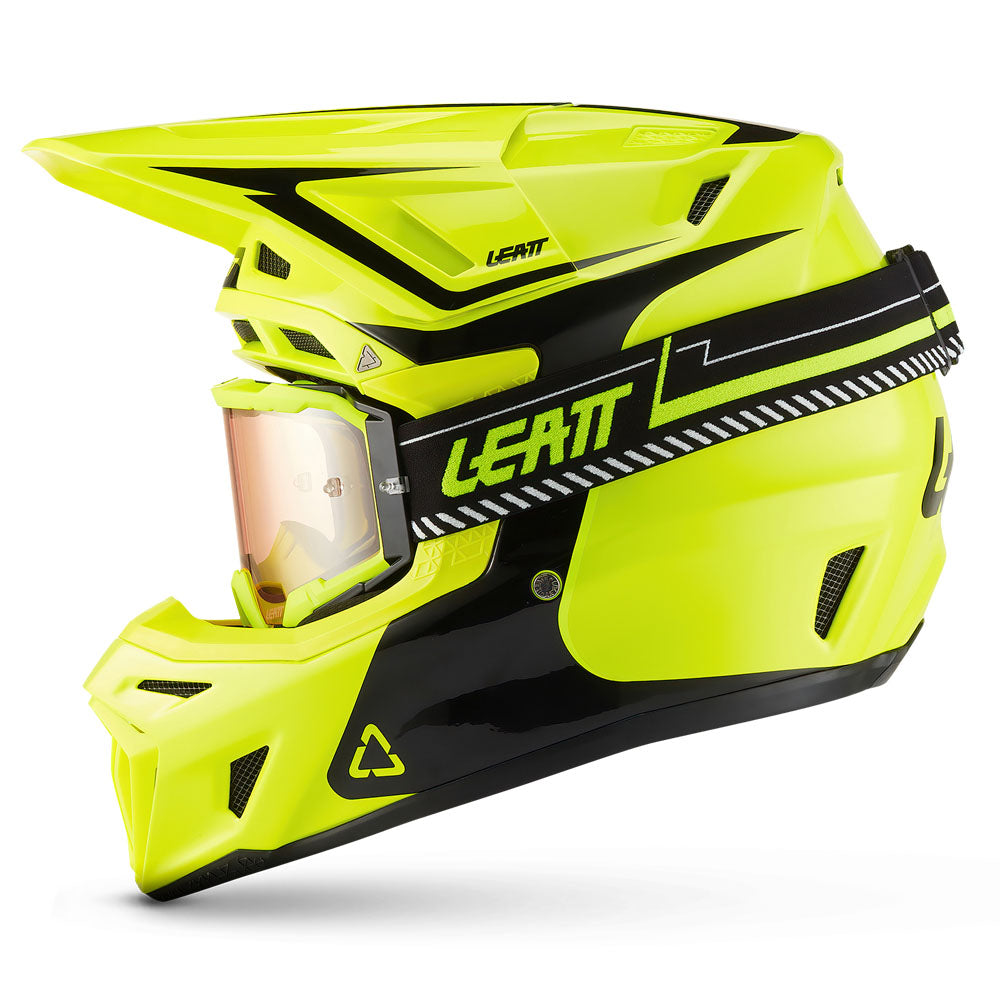 Leatt Moto 8.5 V27 MX Helmet Neon Yellow