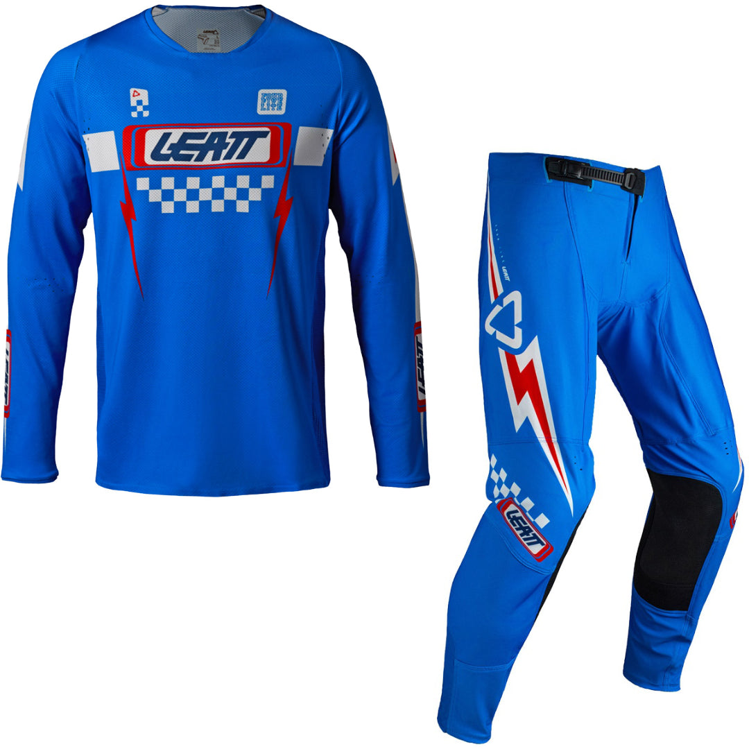 Leatt Moto 4.5 MX Kit Combo 2027 Speed Blue