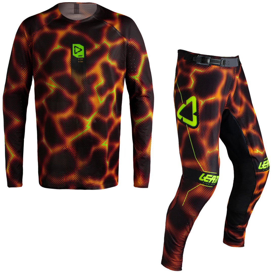 Leatt Moto 5.5 MX Kit Combo 2027 Fire Orange