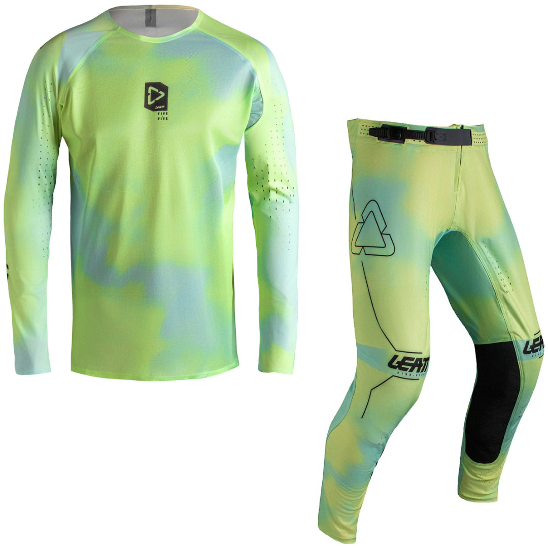 Leatt Moto 5.5 MX Kit Combo 2027 Acid Yellow