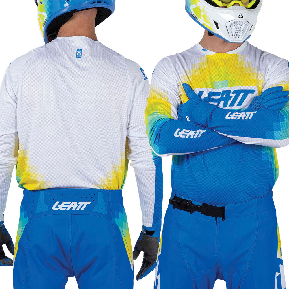 Leatt Moto 4.5 MX Kit Combo 2026 Pixel Blue