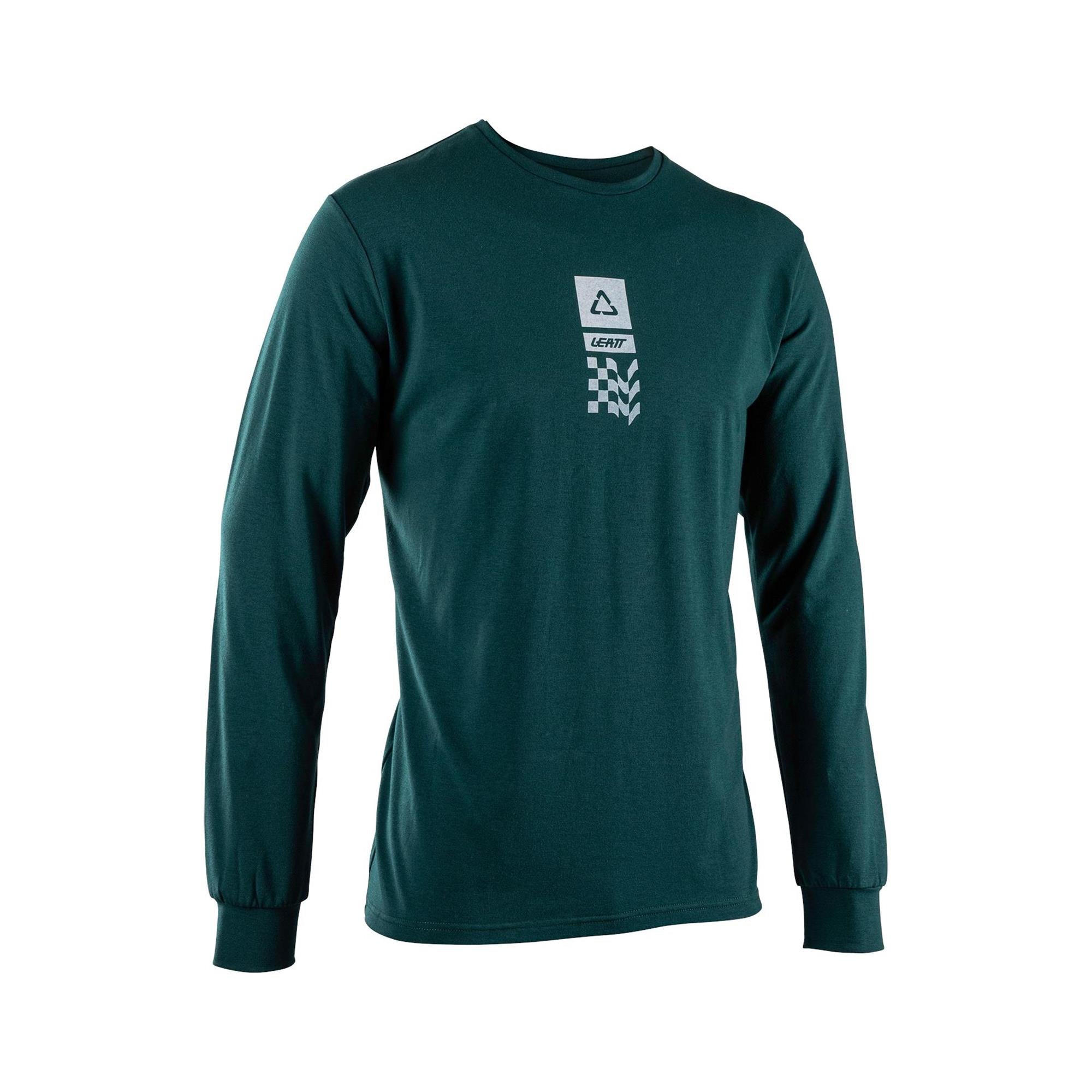 Leatt Core Long Sleeve T-Shirt Spruce Green