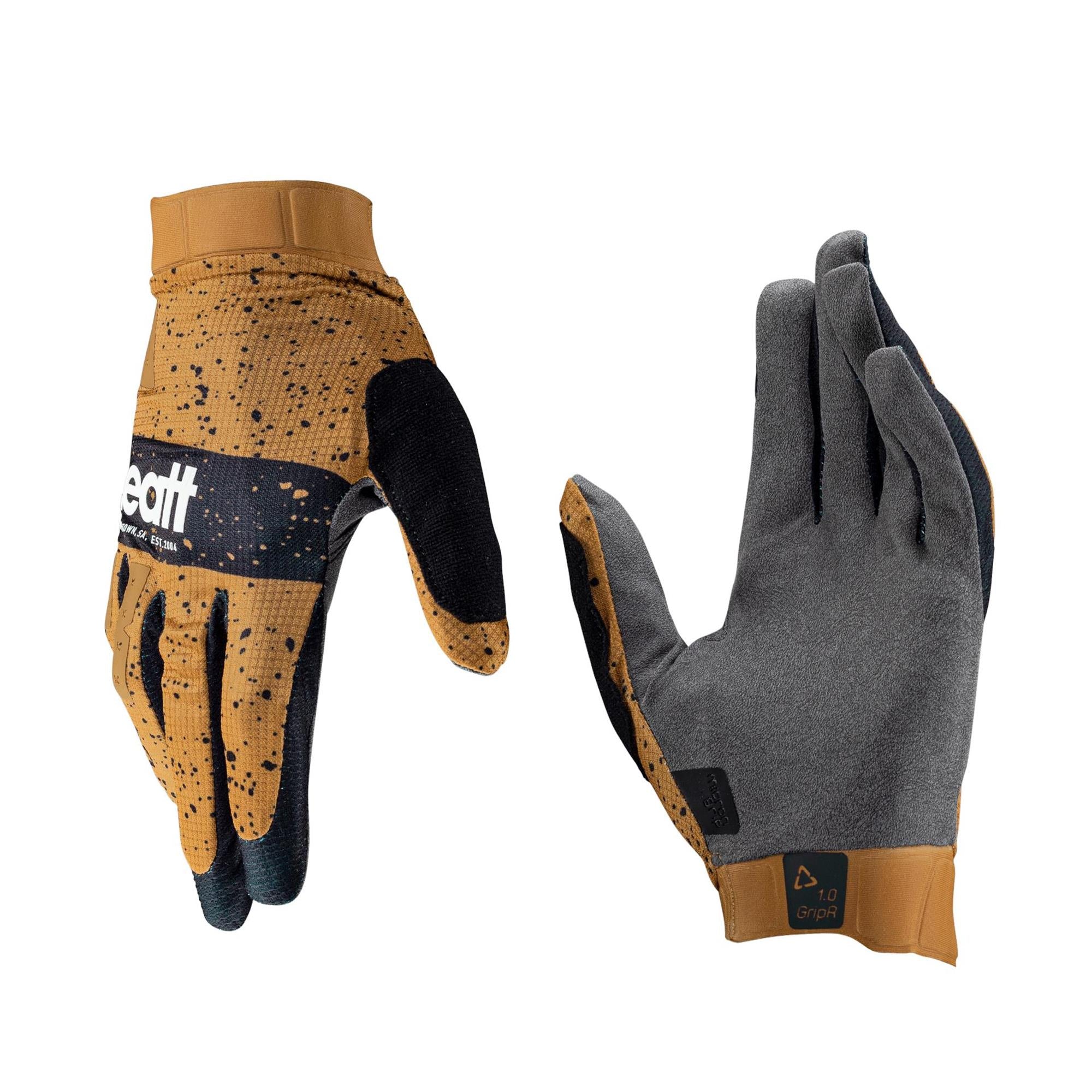 Leatt GripR 1.0 MTB Glove Rust