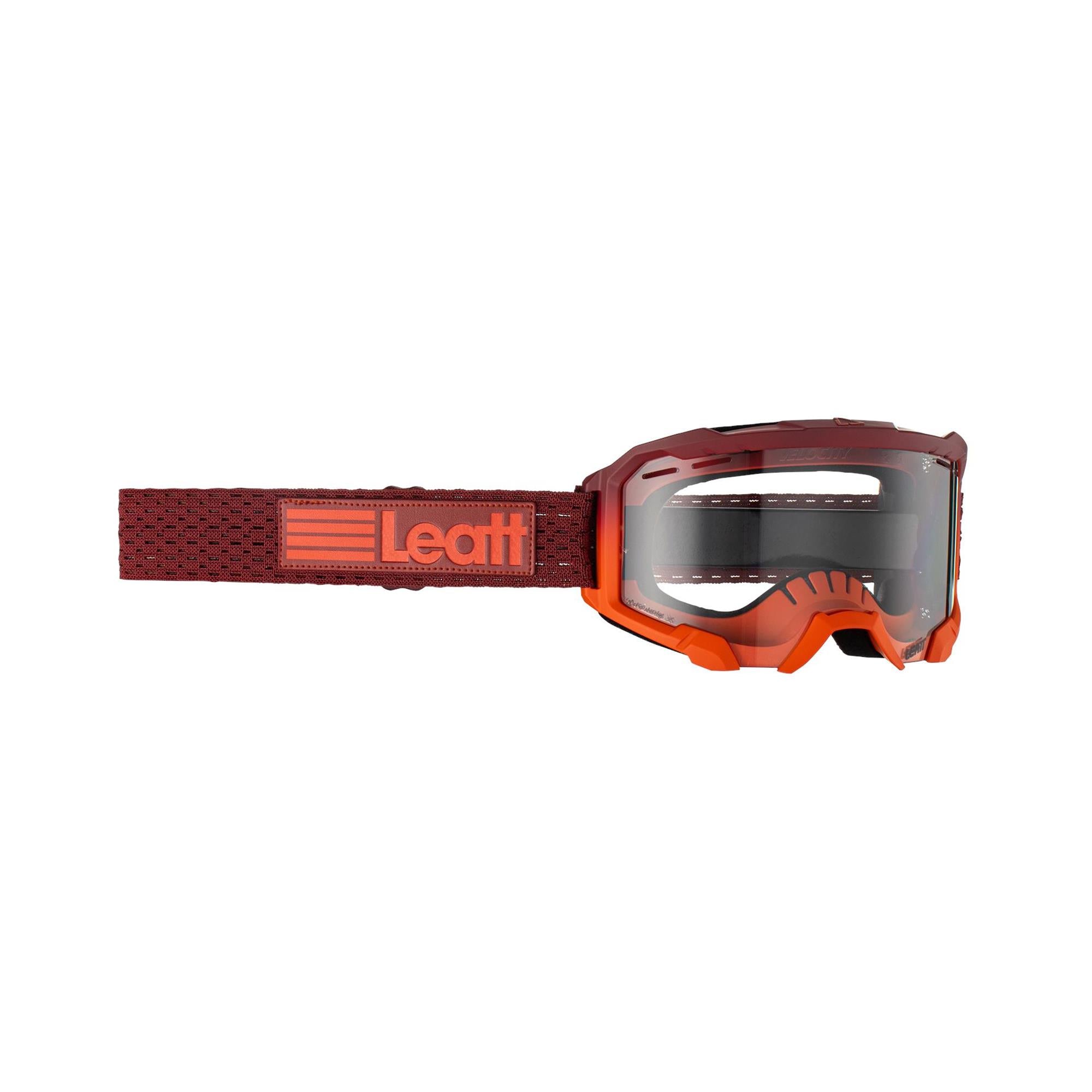 Leatt Velocity 4.0 Goggles Flame Clear