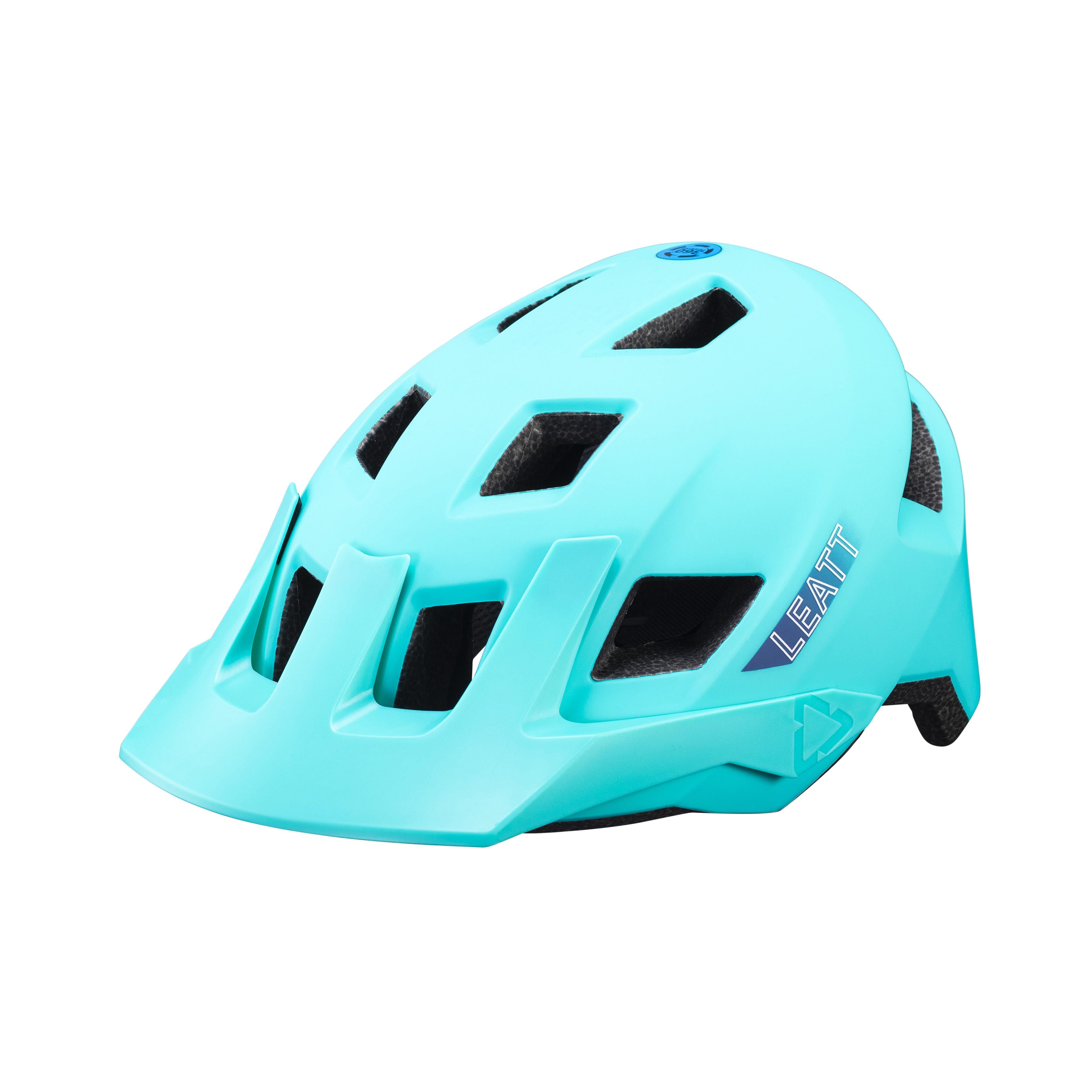 Leatt AllMtn 1.0 MTB Helmet JUNIOR Aqua