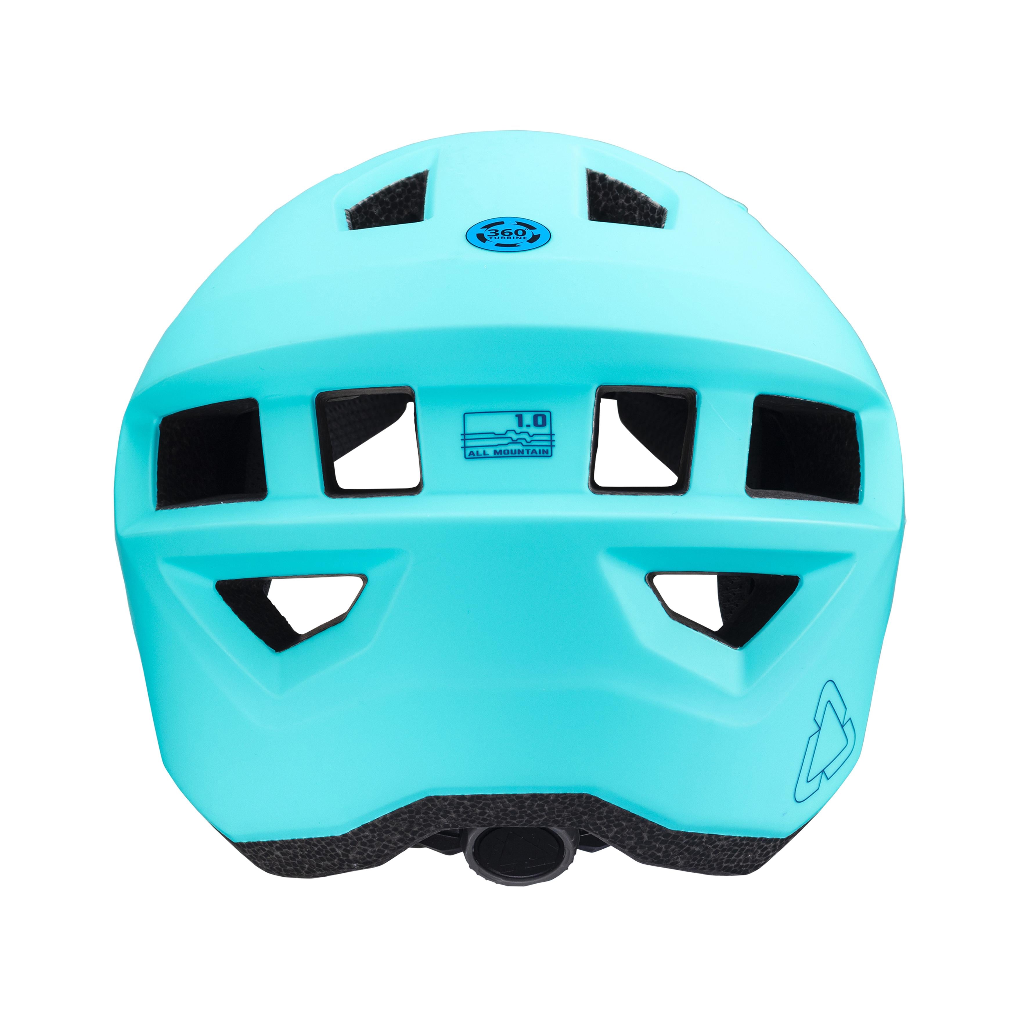 Leatt AllMtn 1.0 MTB Helmet JUNIOR Aqua