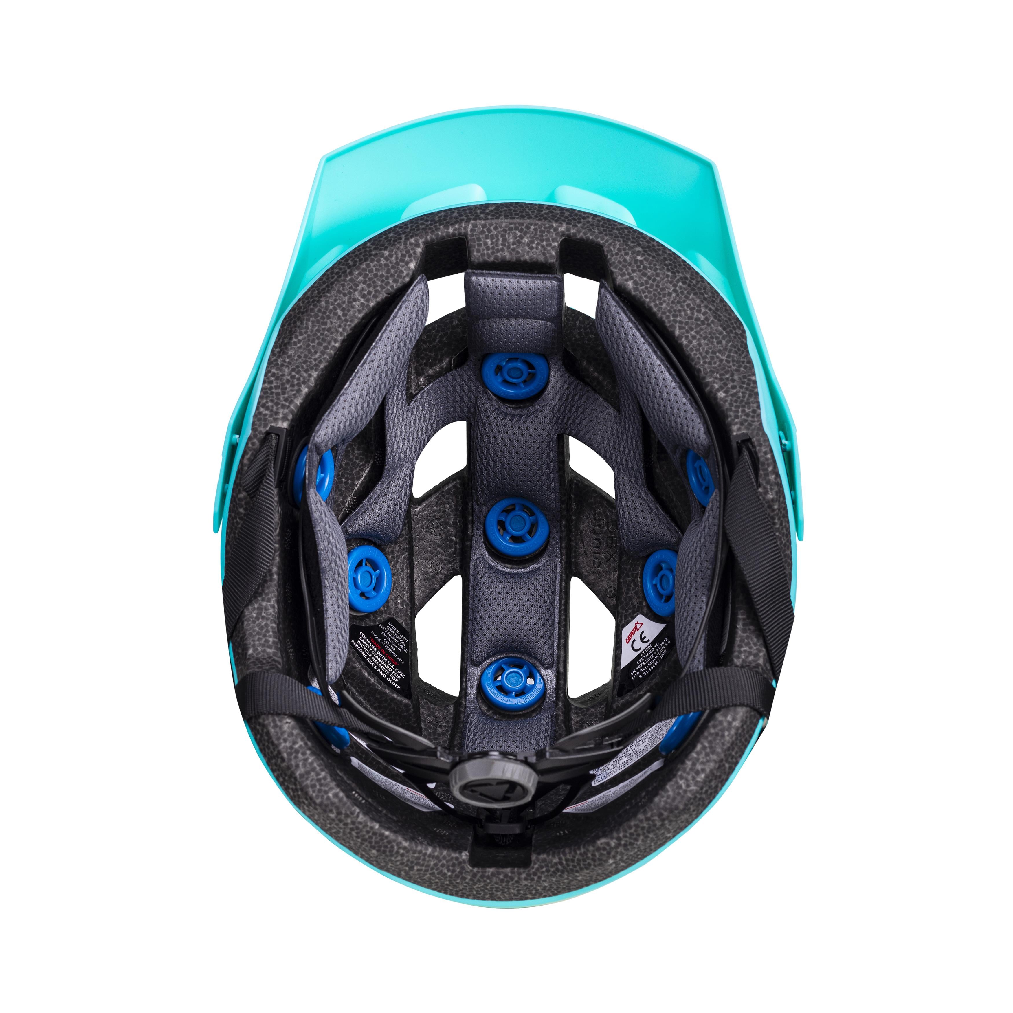 Leatt AllMtn 1.0 MTB Helmet JUNIOR Aqua