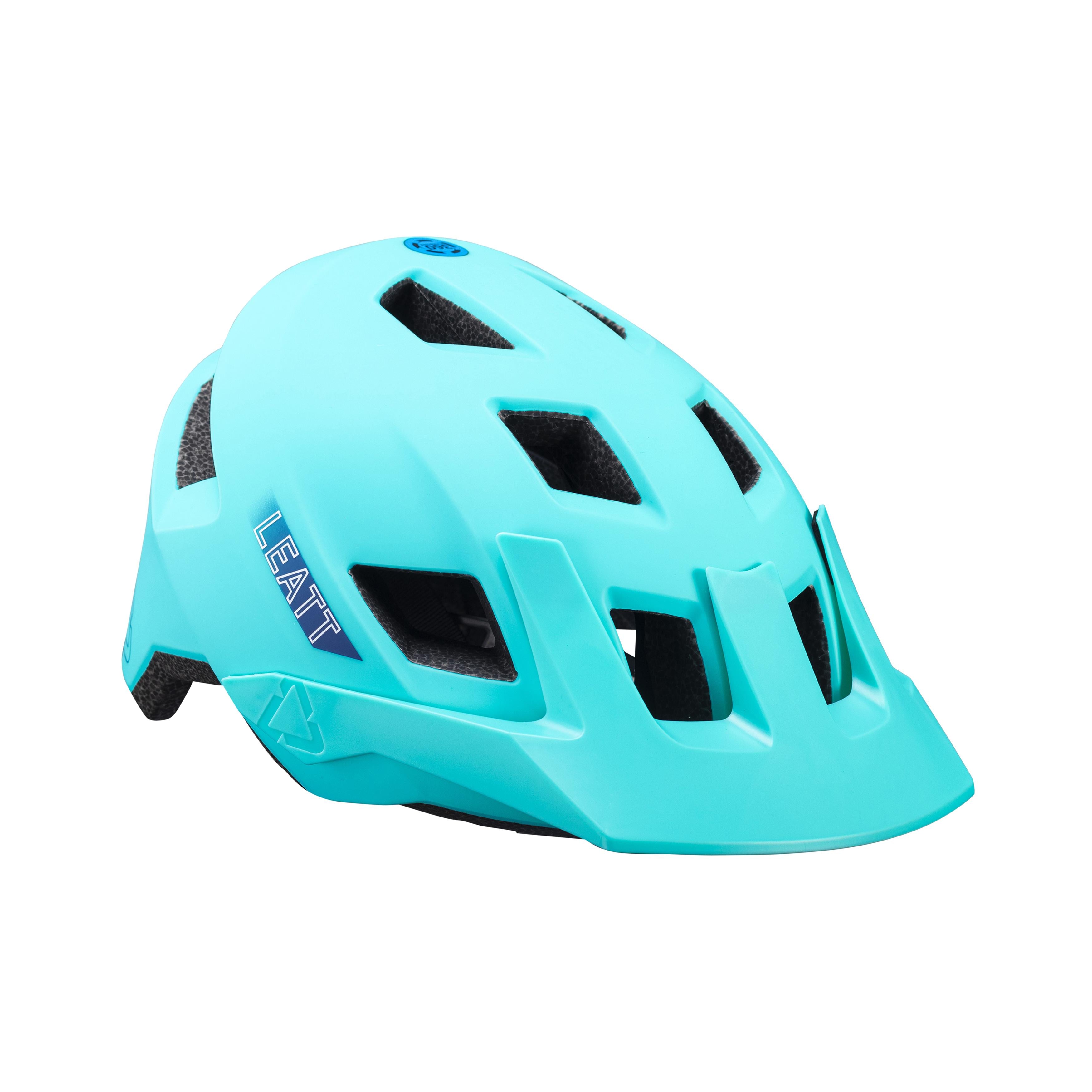 Leatt AllMtn 1.0 MTB Helmet JUNIOR Aqua
