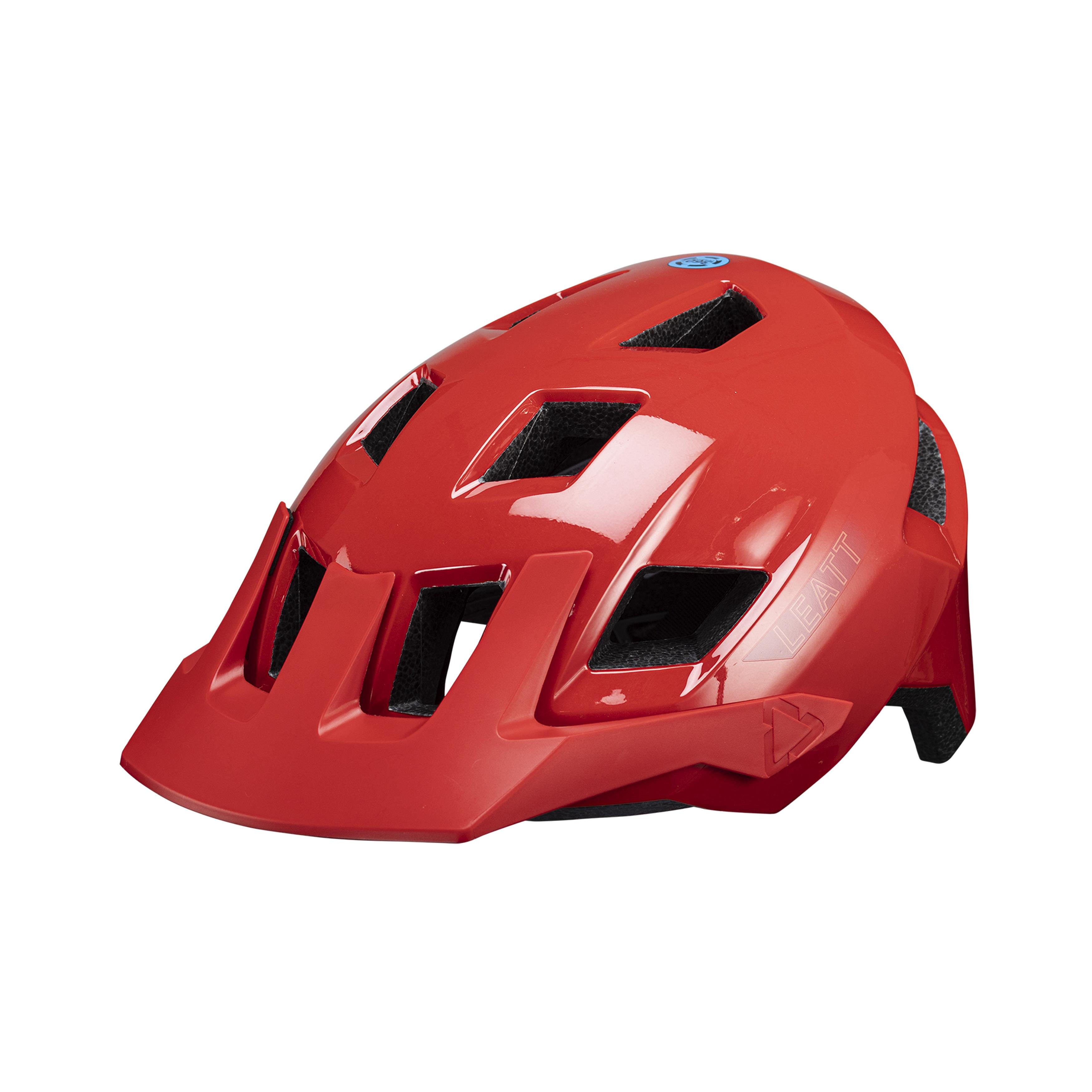 Leatt AllMtn 1.0 MTB Helmet JUNIOR Red