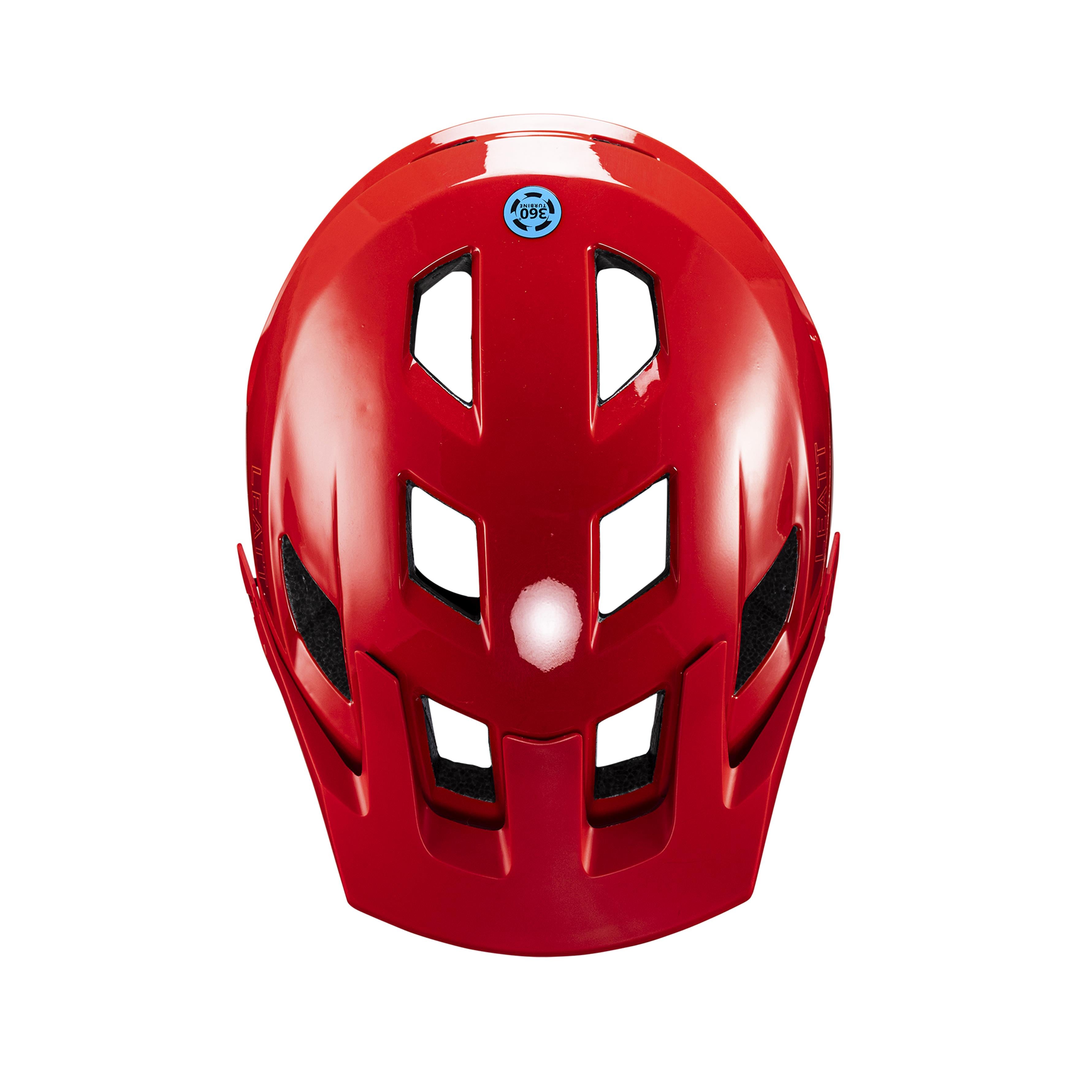 Leatt AllMtn 1.0 MTB Helmet JUNIOR Red