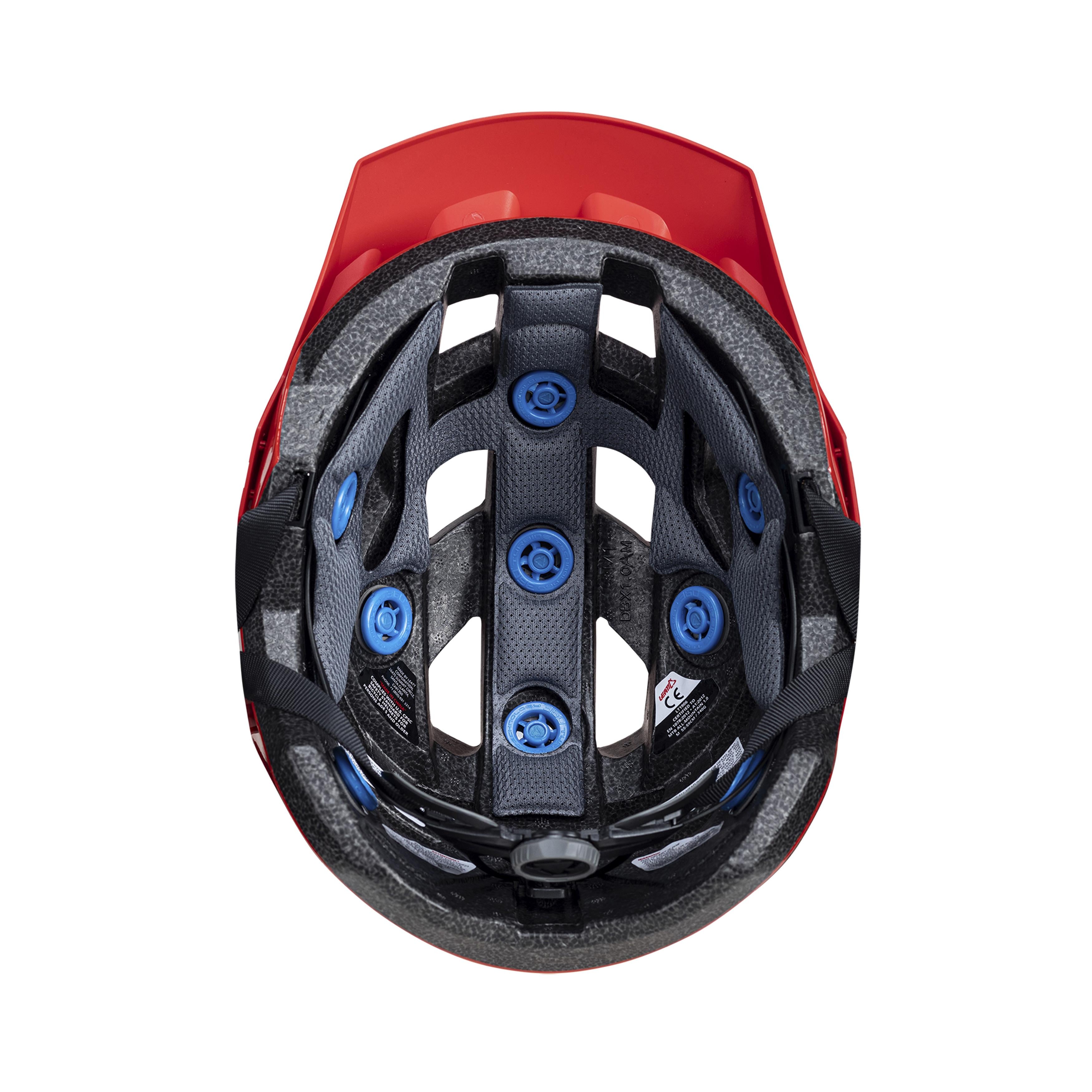 Leatt AllMtn 1.0 MTB Helmet JUNIOR Red