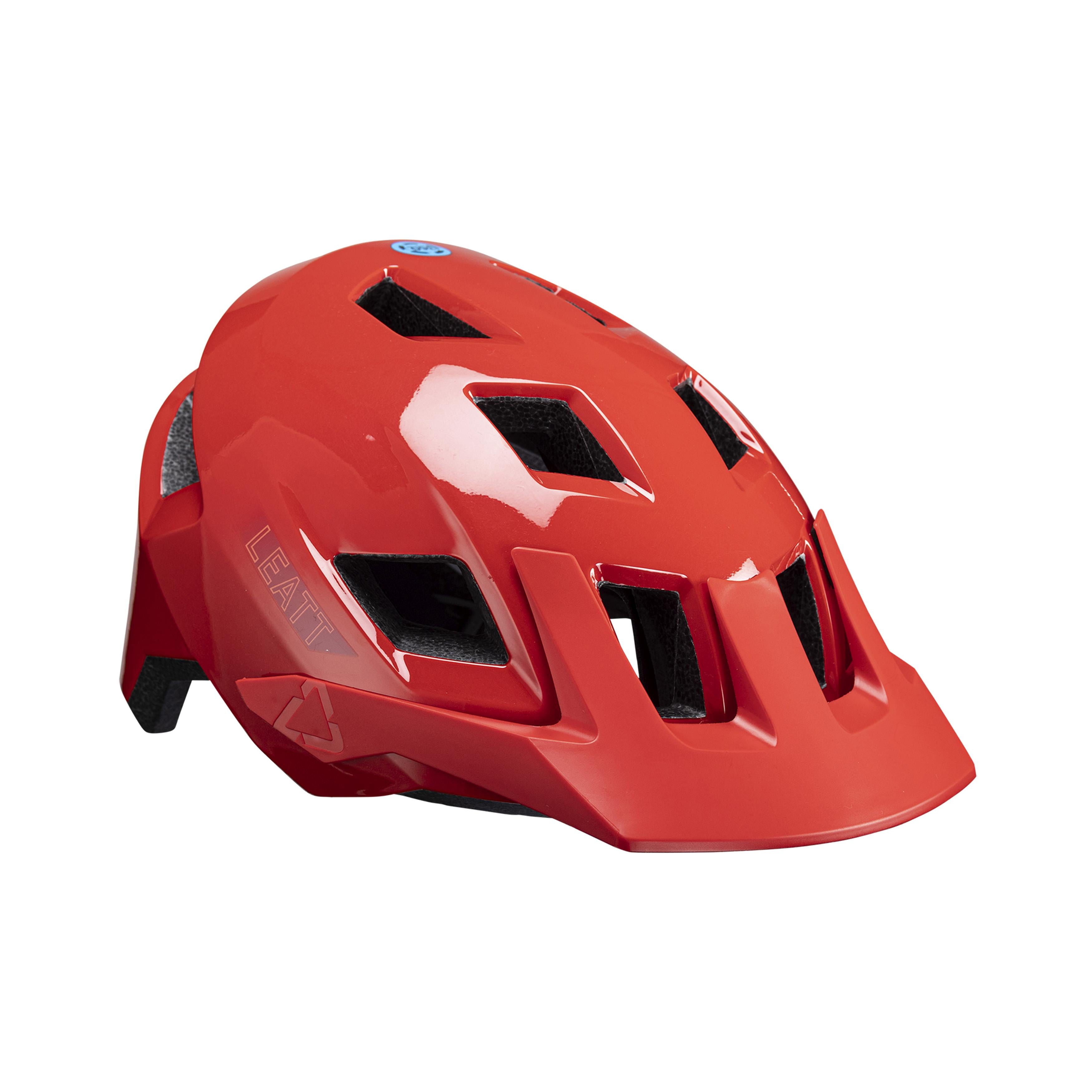 Leatt AllMtn 1.0 MTB Helmet JUNIOR Red