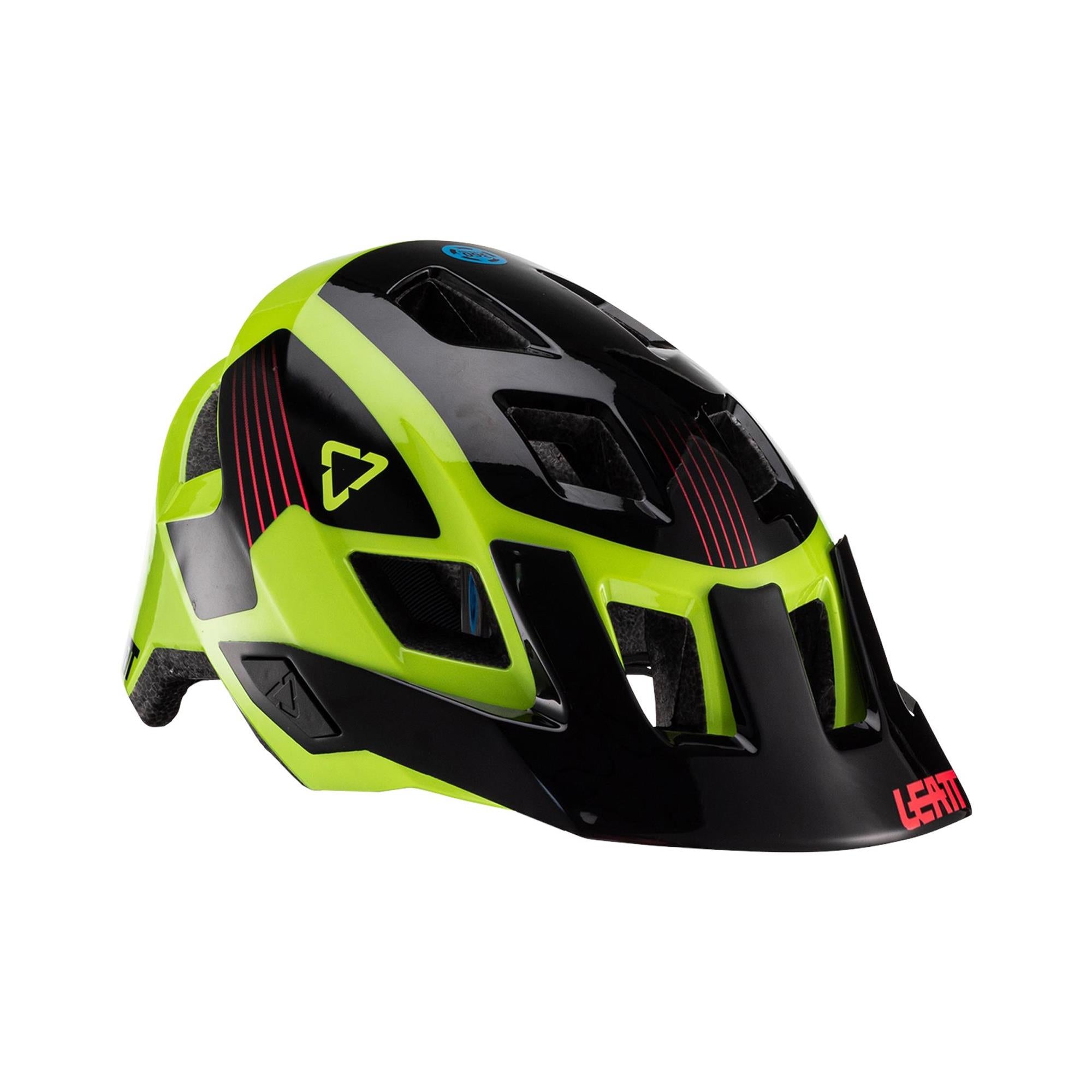 Leatt AllMnt 1.0 MTB Helmet JUNIOR Lime