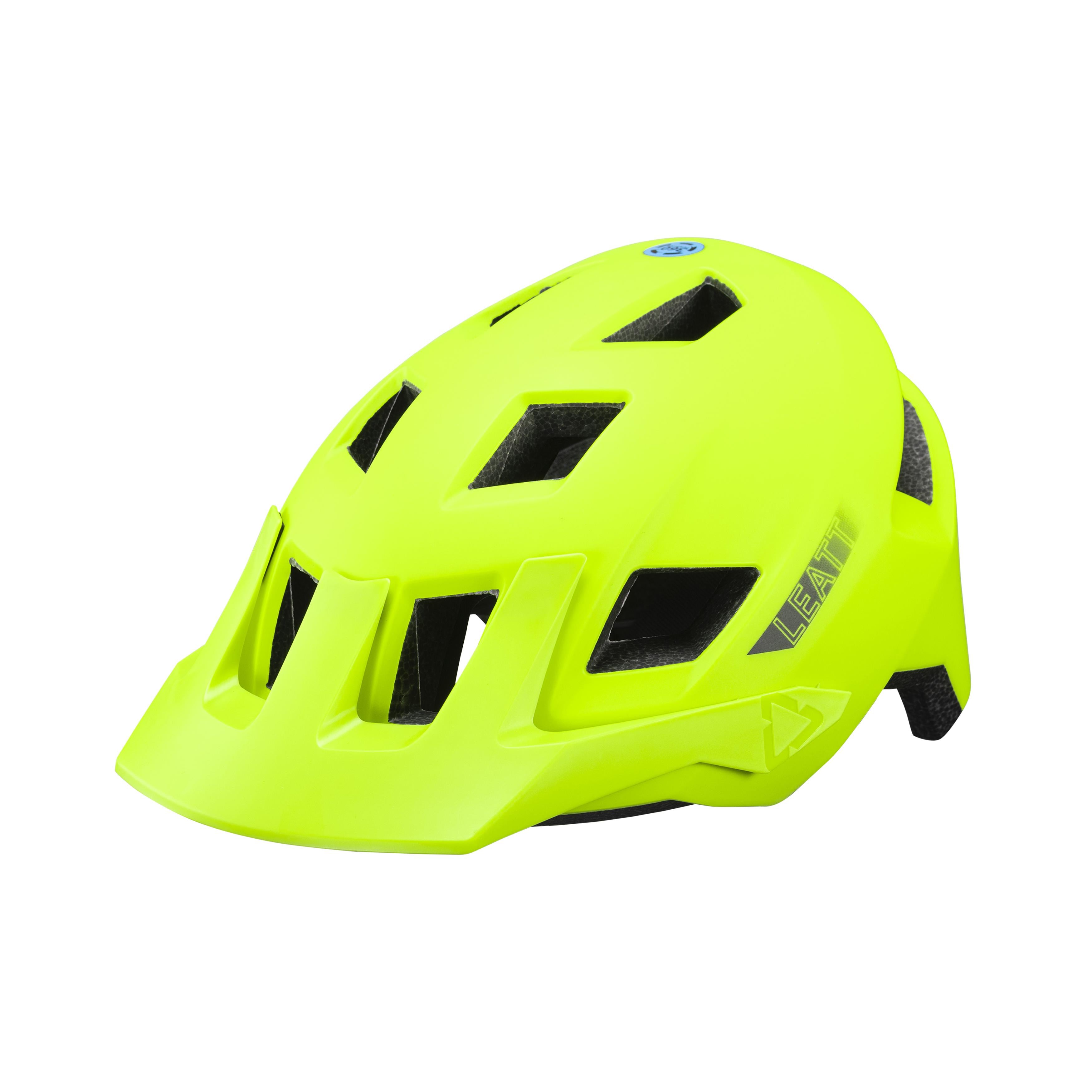 Leatt AllMtn 1.0 MTB Helmet Neon Yellow