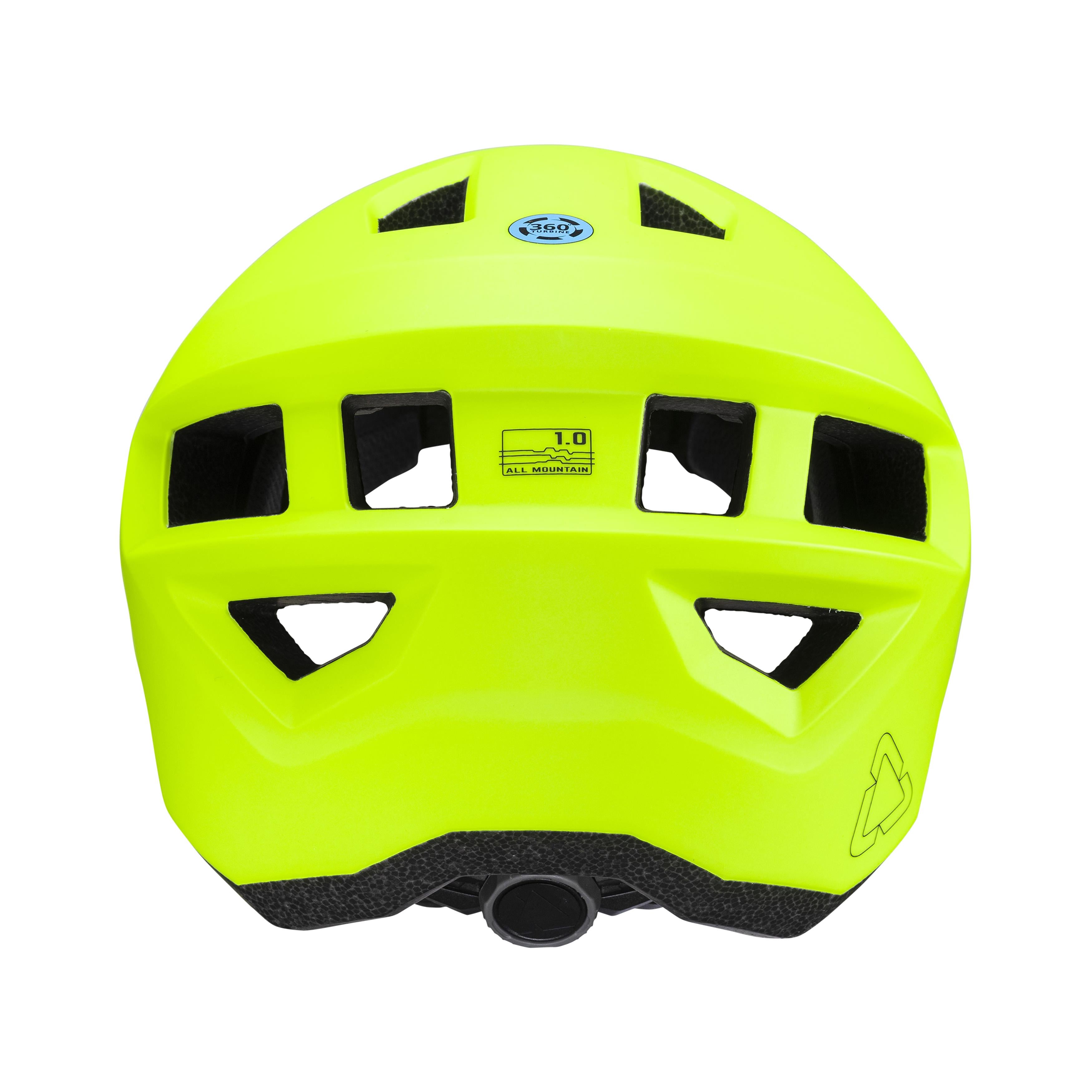 Leatt AllMtn 1.0 MTB Helmet Neon Yellow