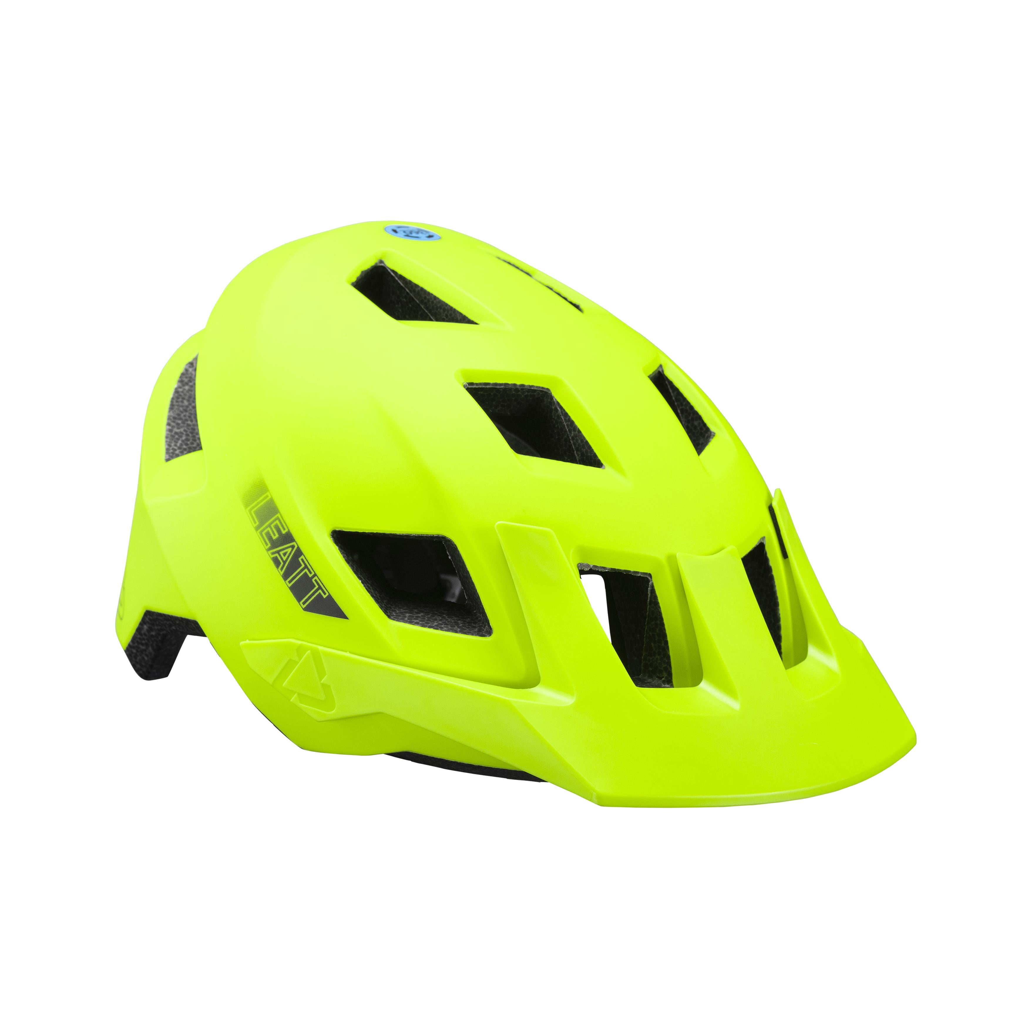 Leatt AllMtn 1.0 MTB Helmet Neon Yellow