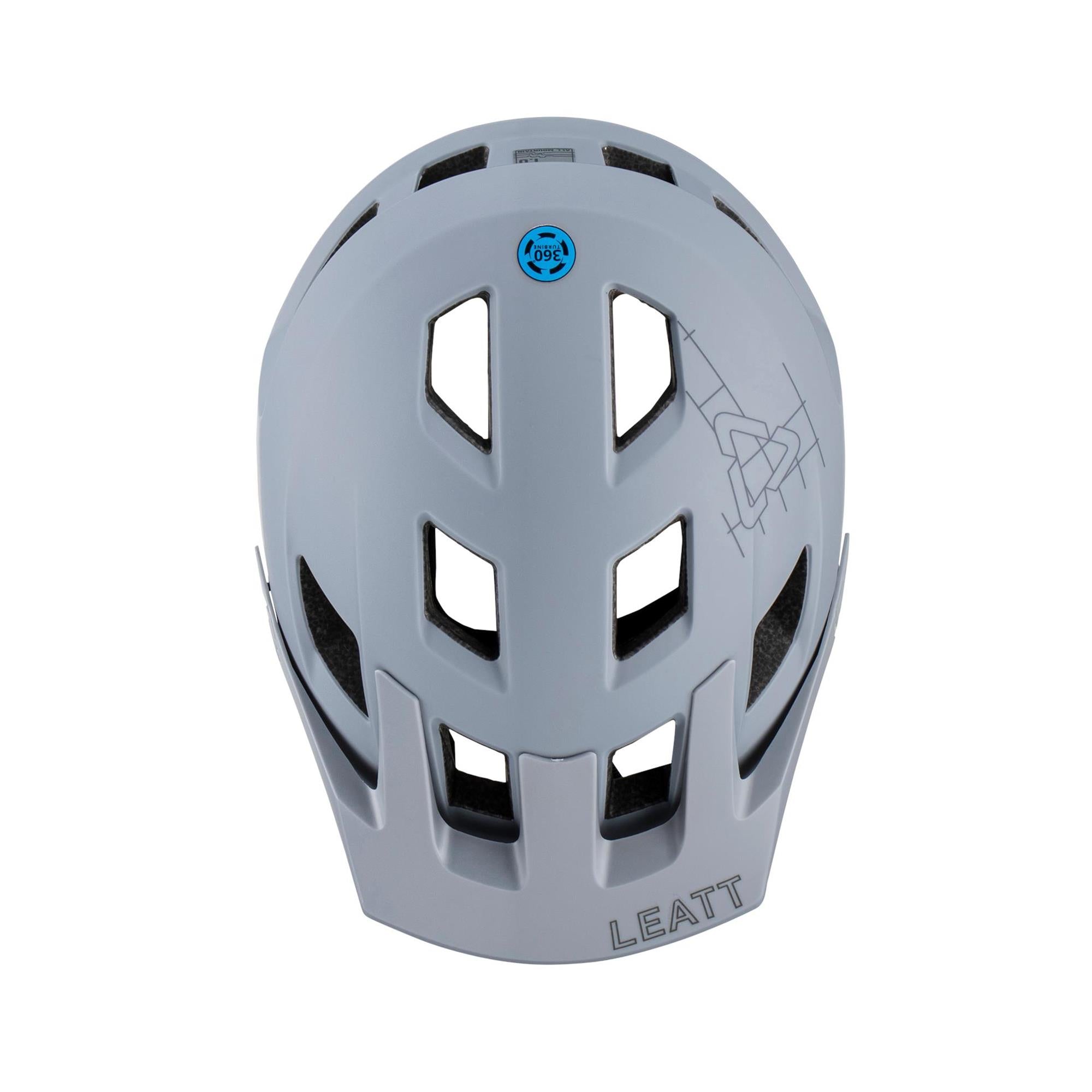 Leatt AllMtn 1.0 MTB Helmet Silver