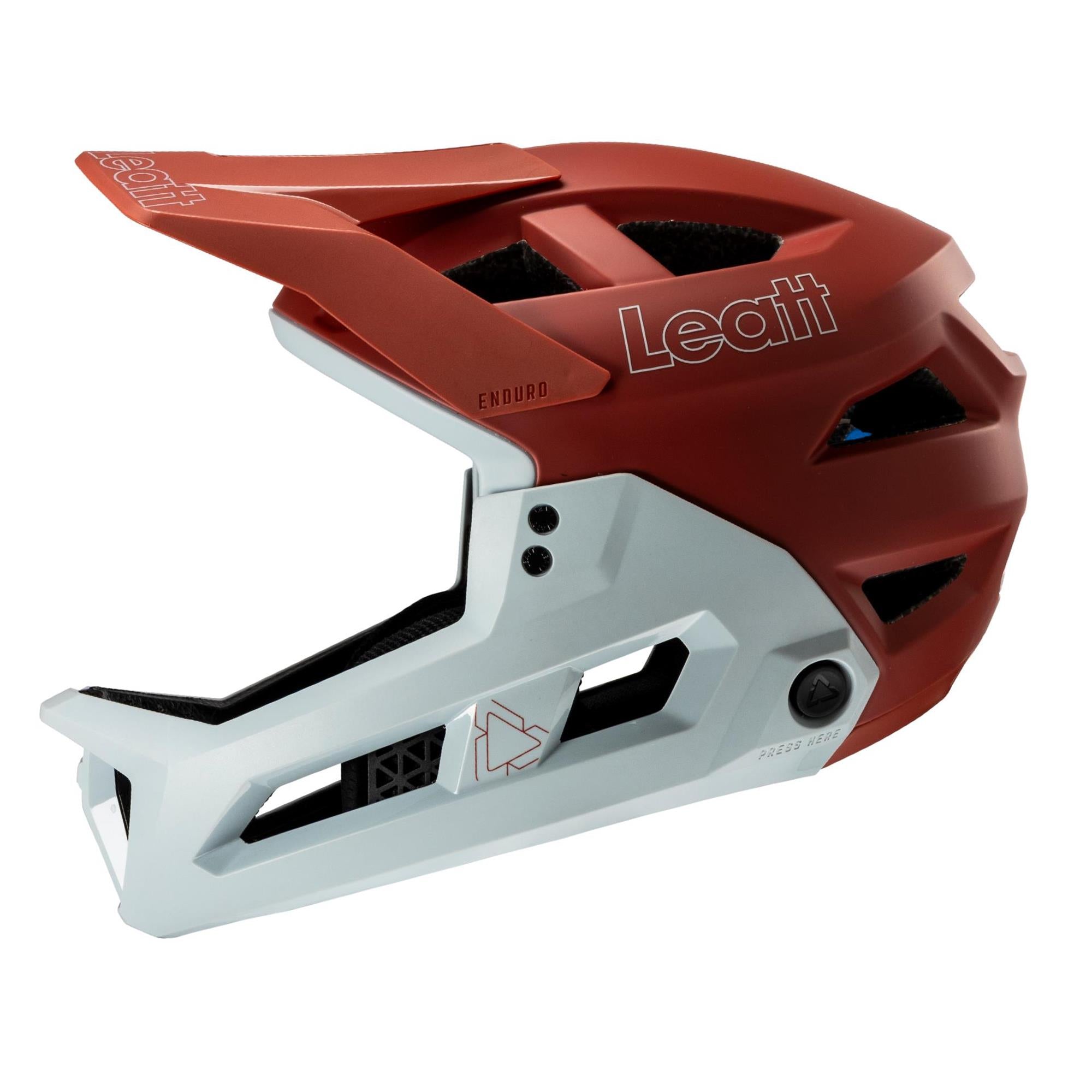 Leatt Enduro 2.0 MTB Helmet Lava Red