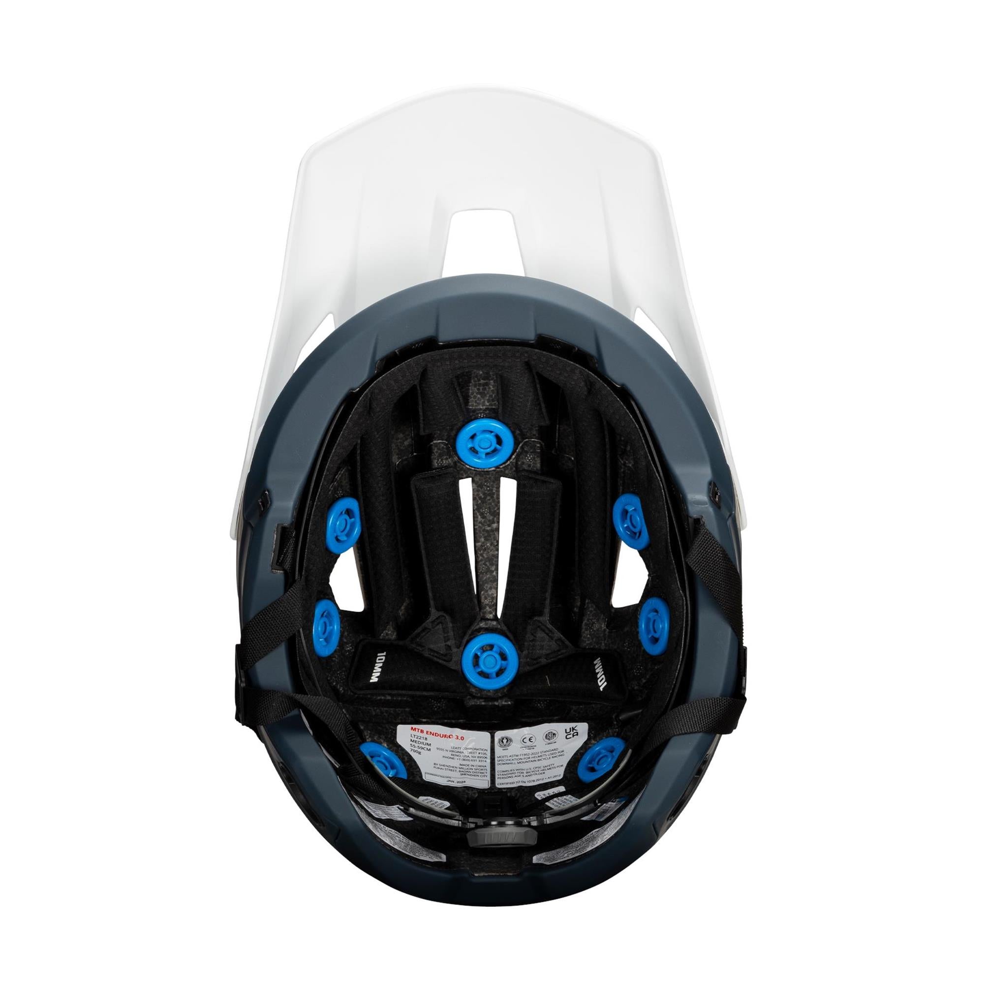 Leatt Enduro 3.0 MTB Helmet White