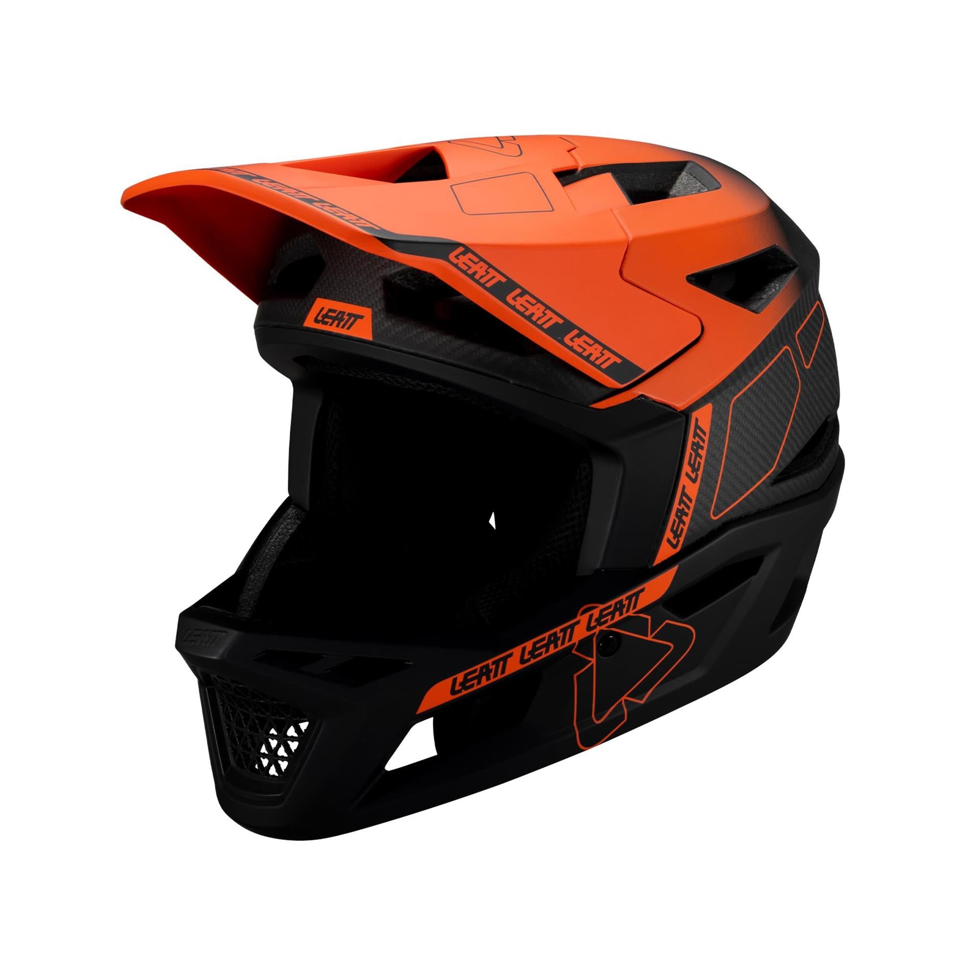 Leatt Gravity 6.0 Carbon MTB Helmet Glow Orange