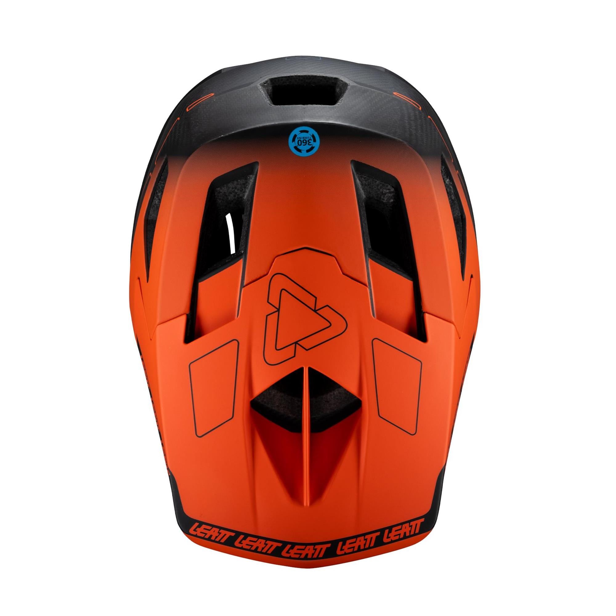 Leatt Gravity 6.0 Carbon MTB Helmet Glow Orange