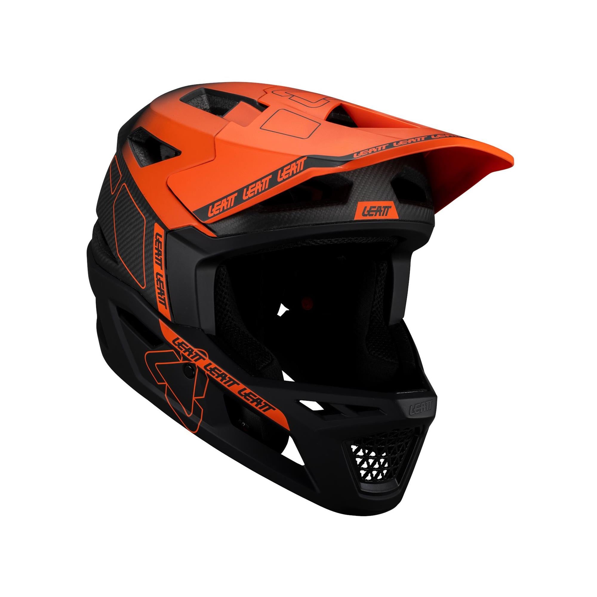 Leatt Gravity 6.0 Carbon MTB Helmet Glow Orange