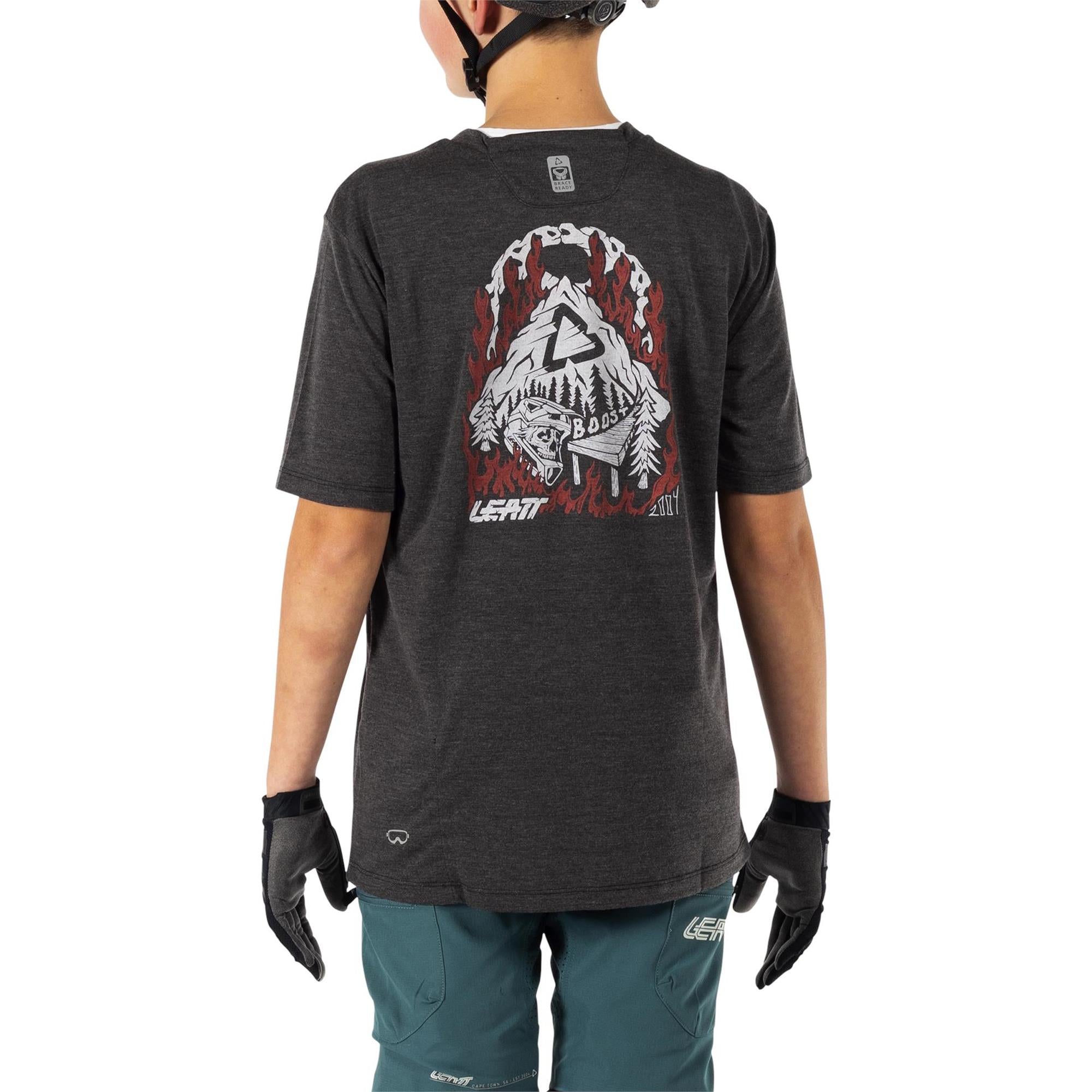 Leatt JUNIOR All Mountain 2.0 MTB Jersey Black