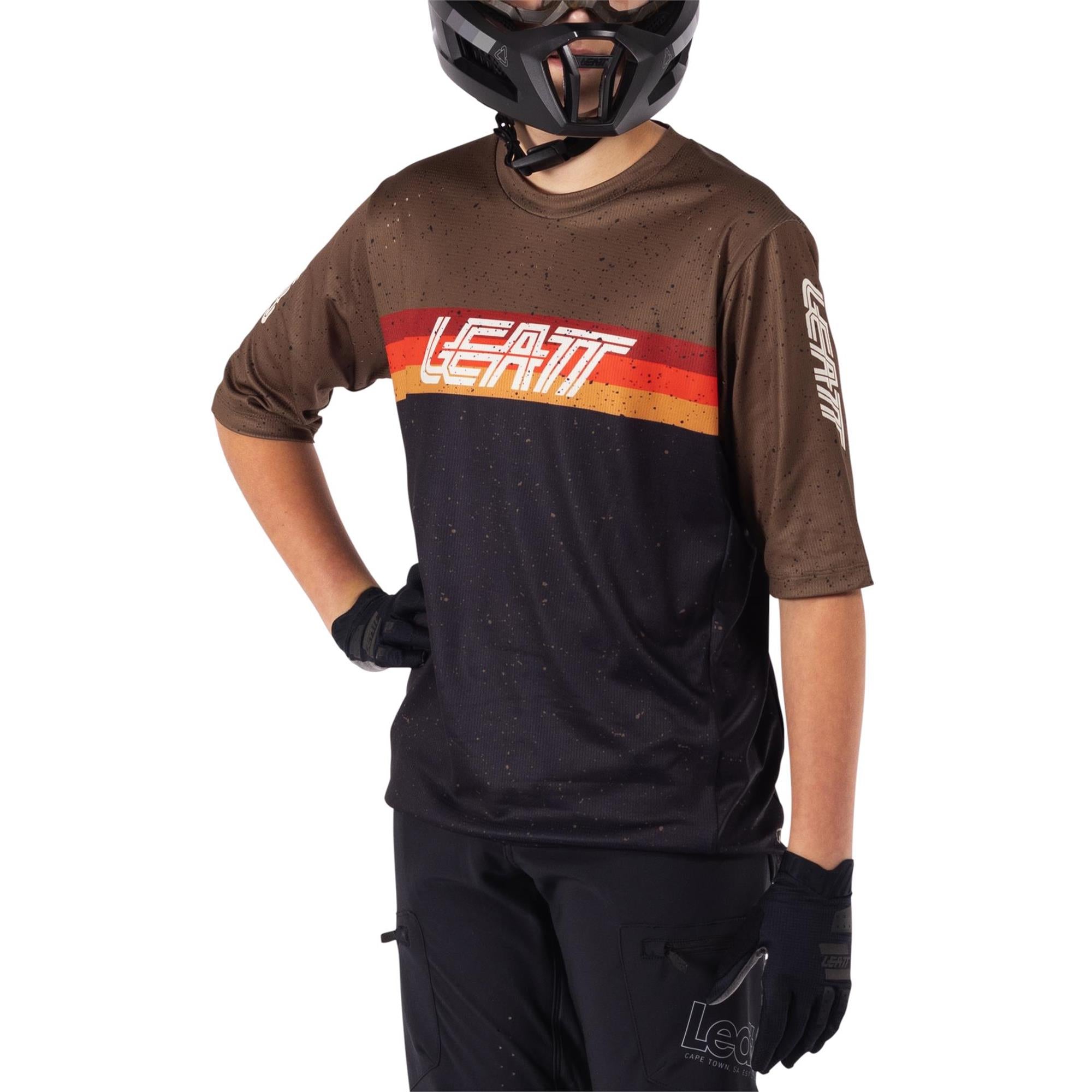 Leatt JUNIOR Enduro 3.0 MTB Jersey Black