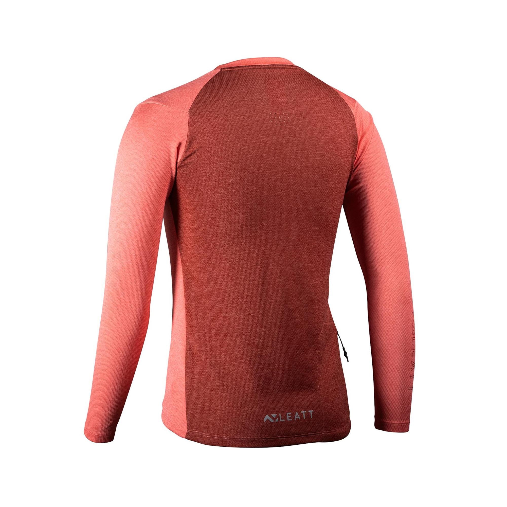Leatt Women's Trail 3.0 MTB Jersey Coral