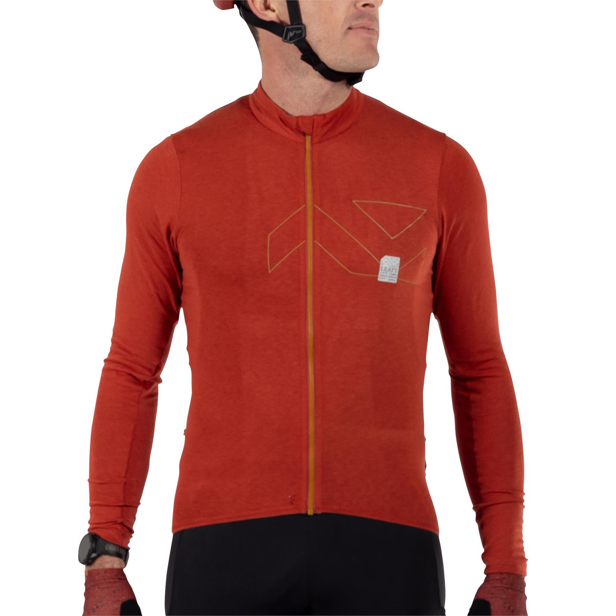Leatt Long Sleeve Endurance 4.0 MTB Jersey Lava