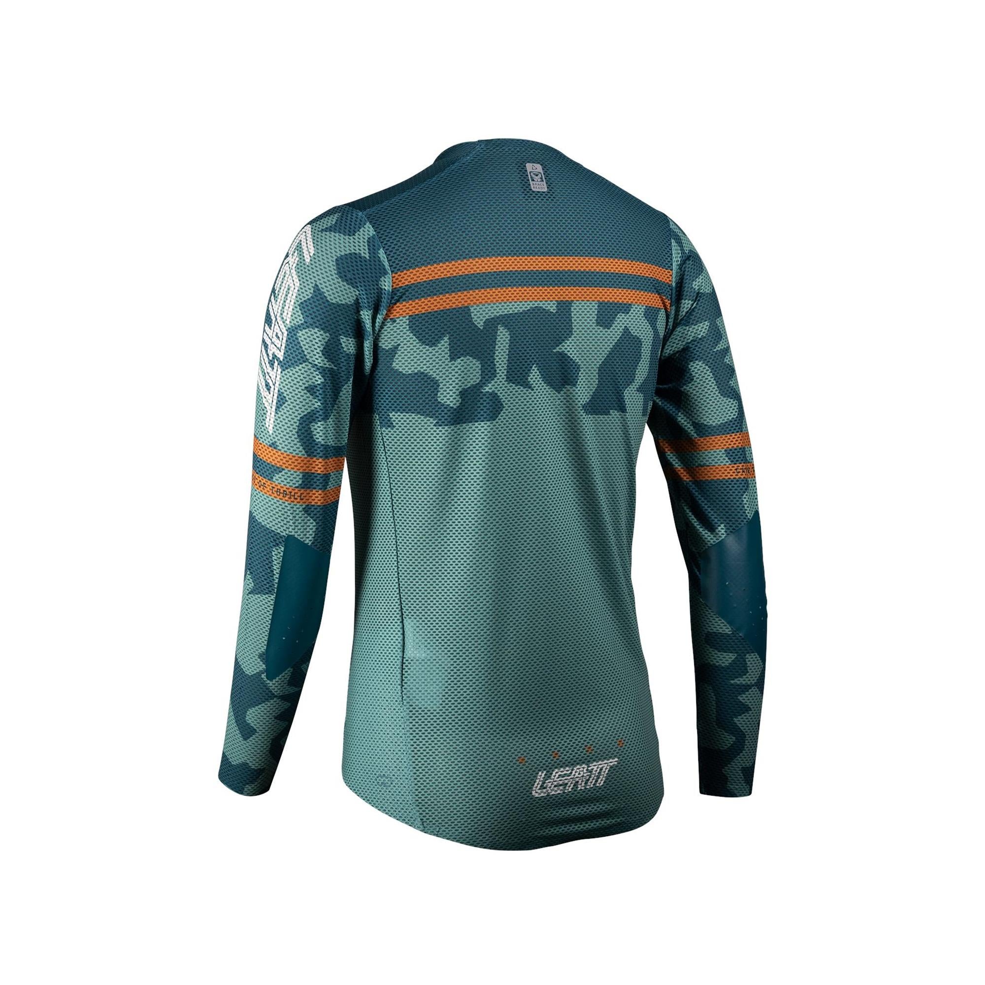 Leatt Women's Gravity 4.0 MTB Jersey Lagoon