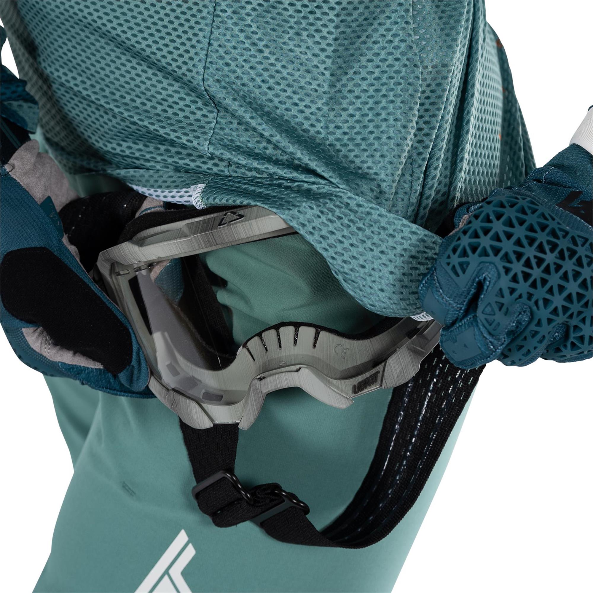 Leatt Women's Gravity 4.0 MTB Jersey Lagoon