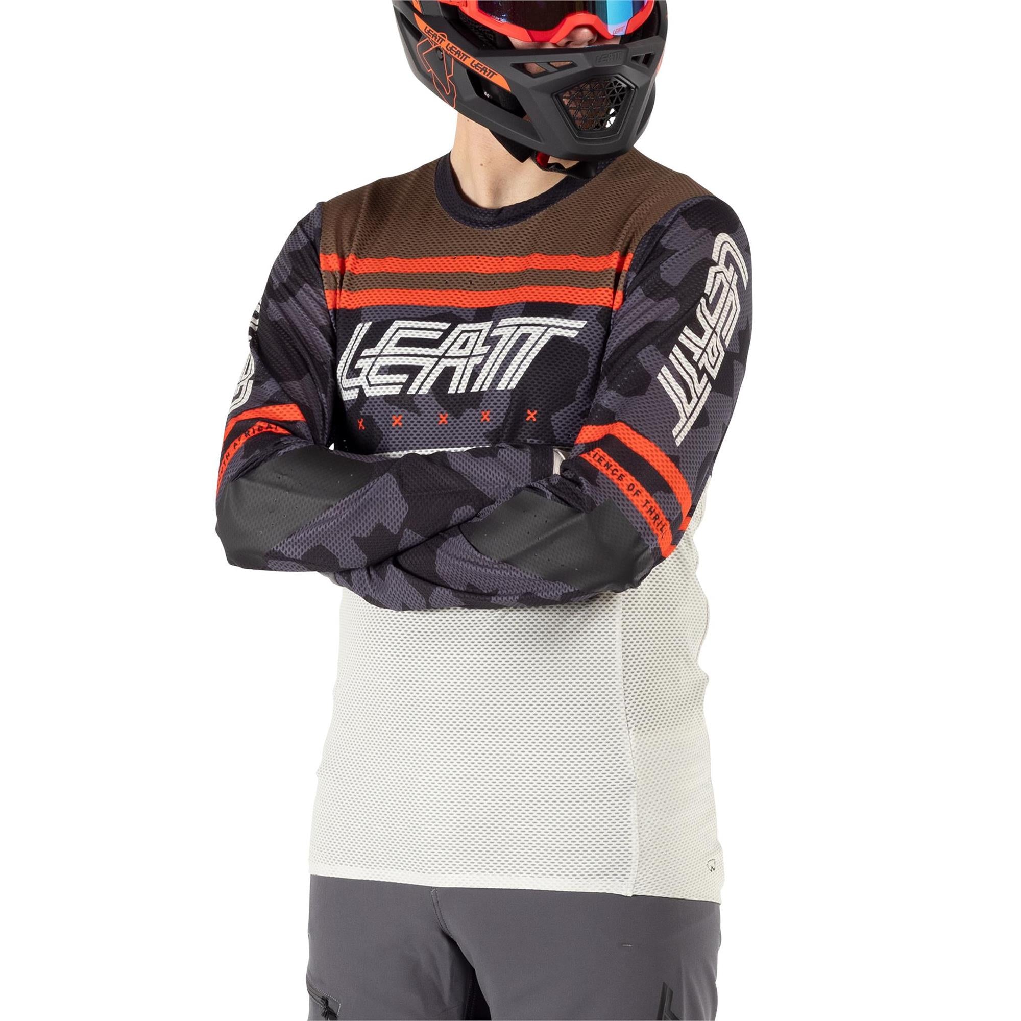 Leatt Gravity 4.0 MTB Jersey Cream