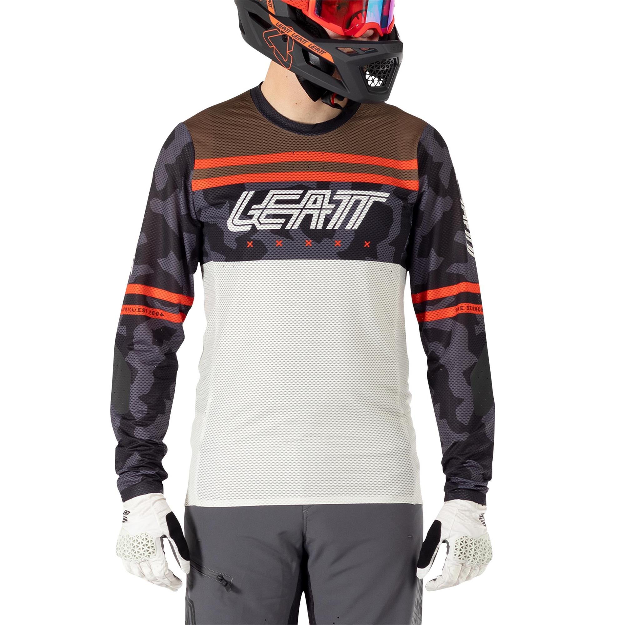 Leatt Gravity 4.0 MTB Jersey Cream