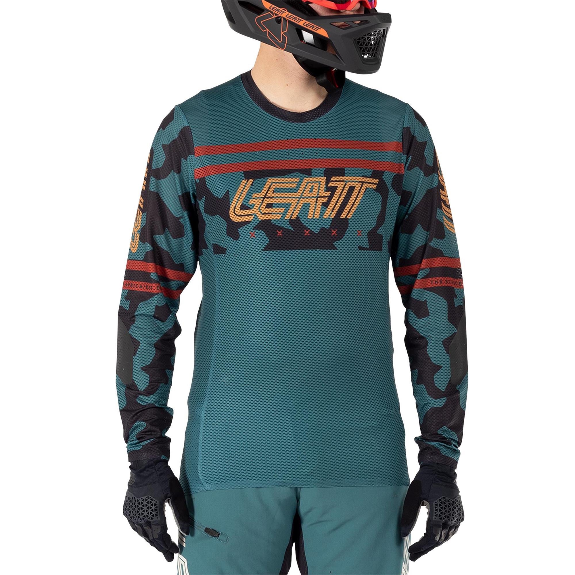 Leatt Gravity 4.0 MTB Jersey Teal