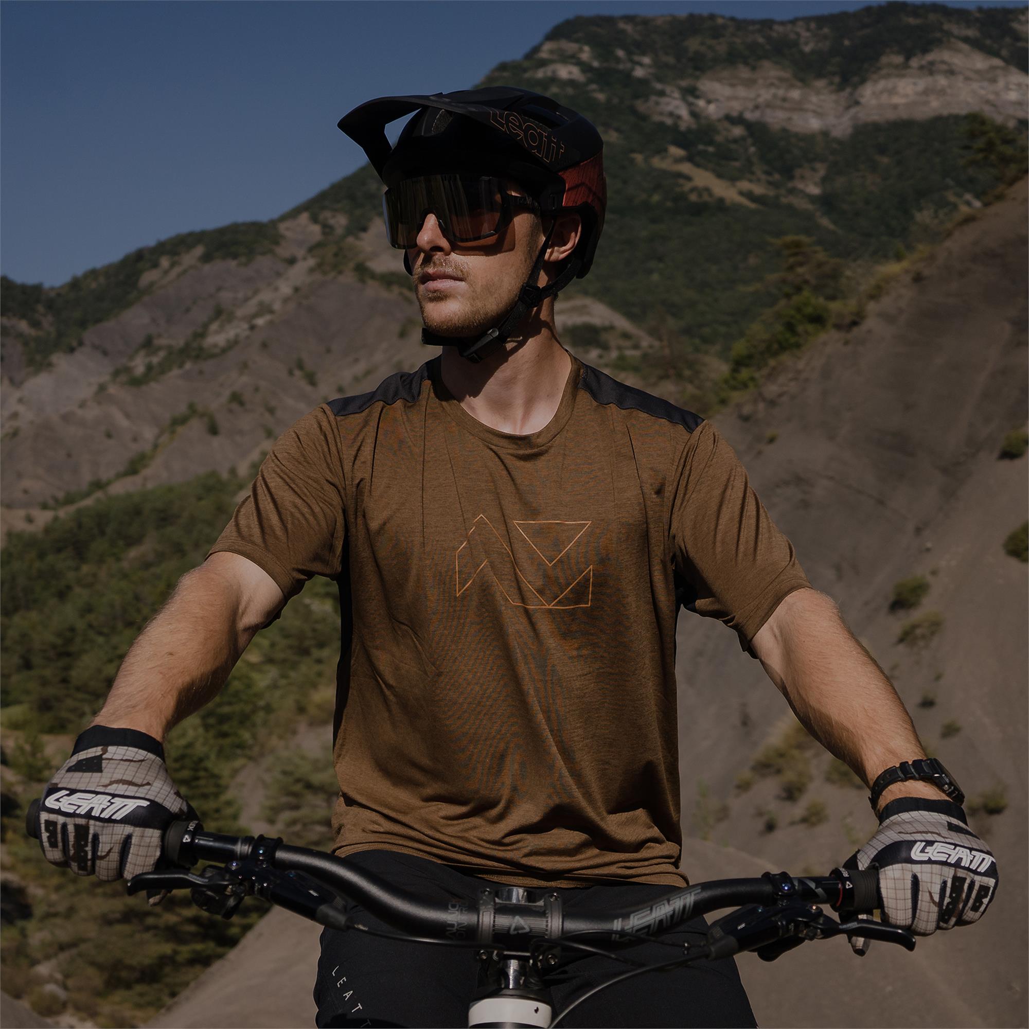 Leatt Trail 1.0 MTB Jersey Loam