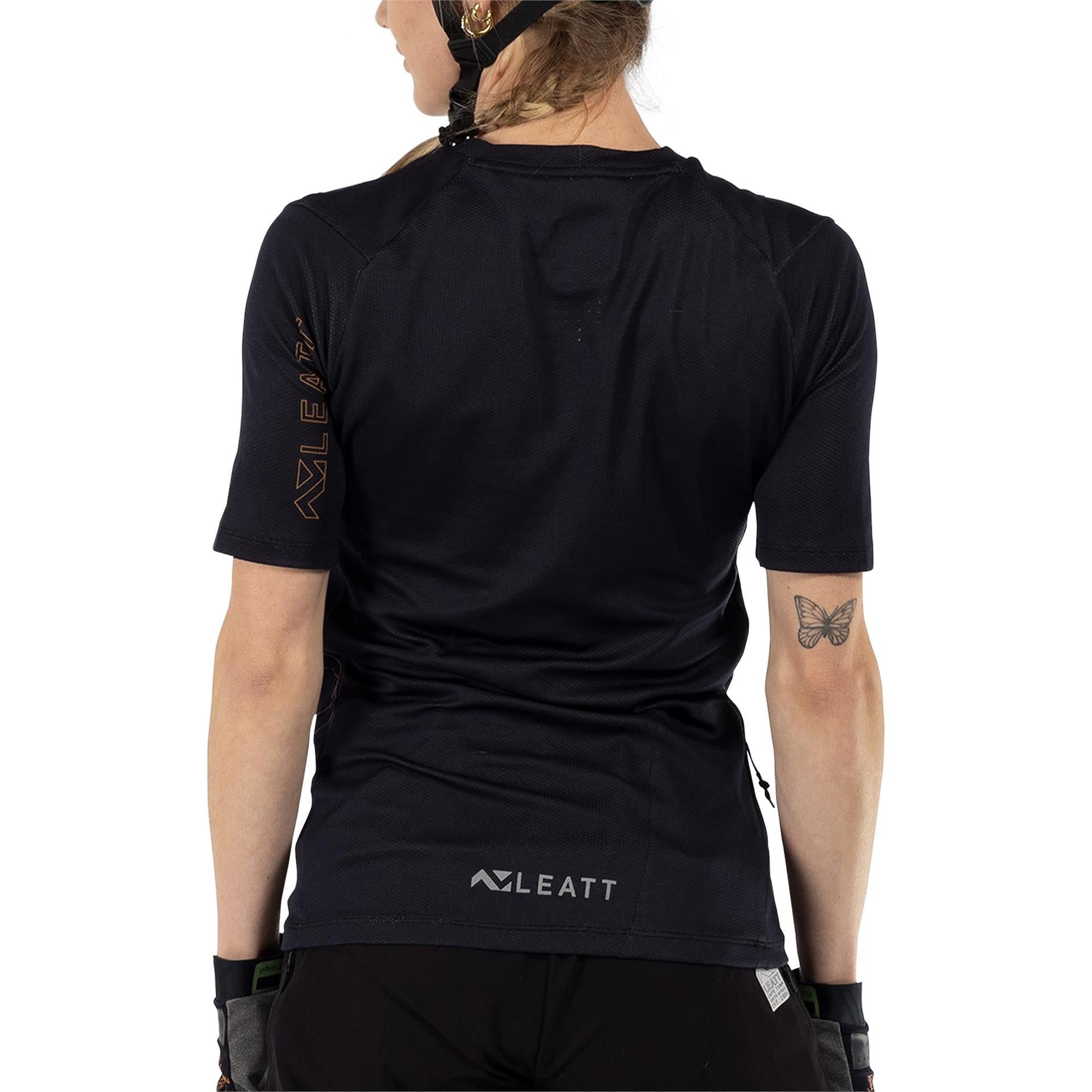 Leatt Women's Trail 2.0 MTB Jersey Black