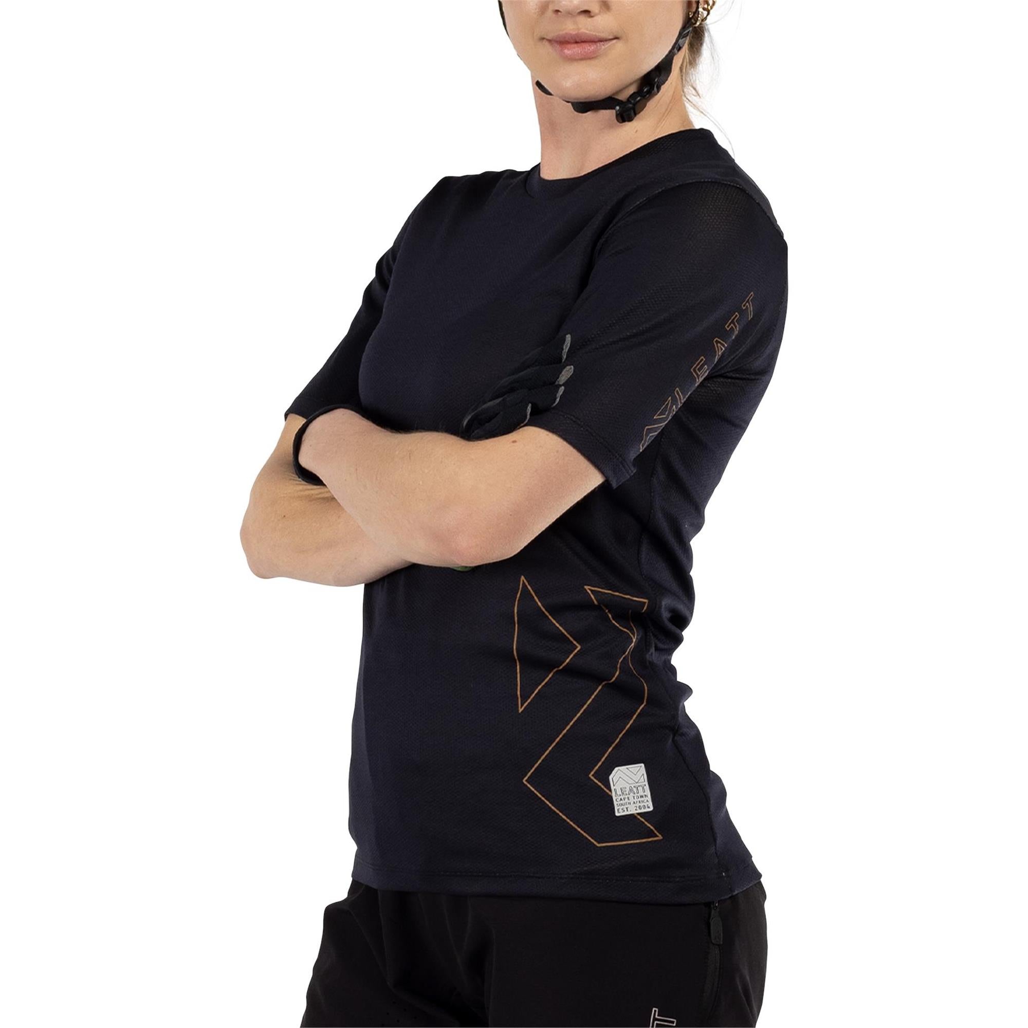 Leatt Women's Trail 2.0 MTB Jersey Black